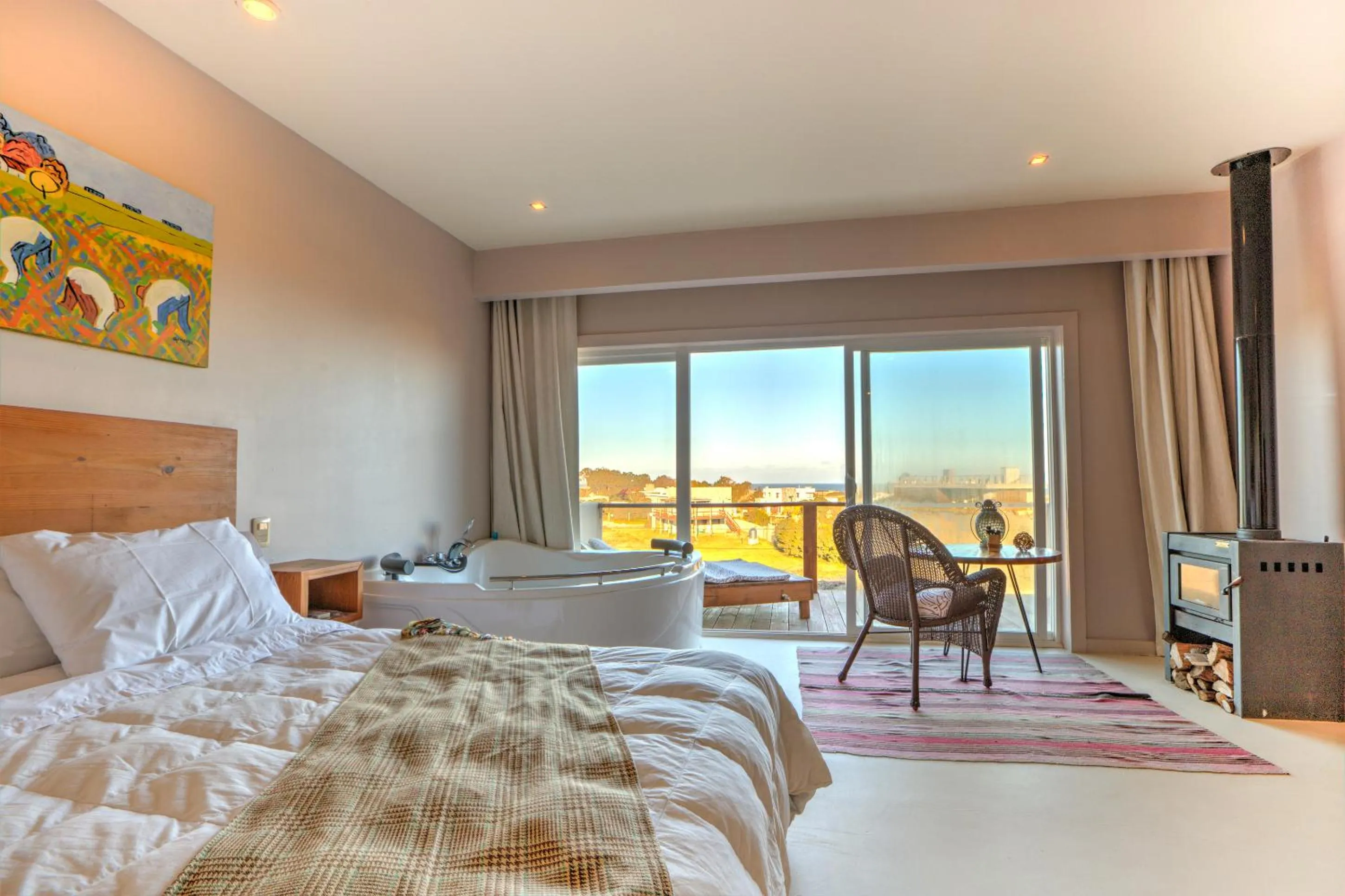 Decorative detail, Bed in La Viuda de José Ignacio