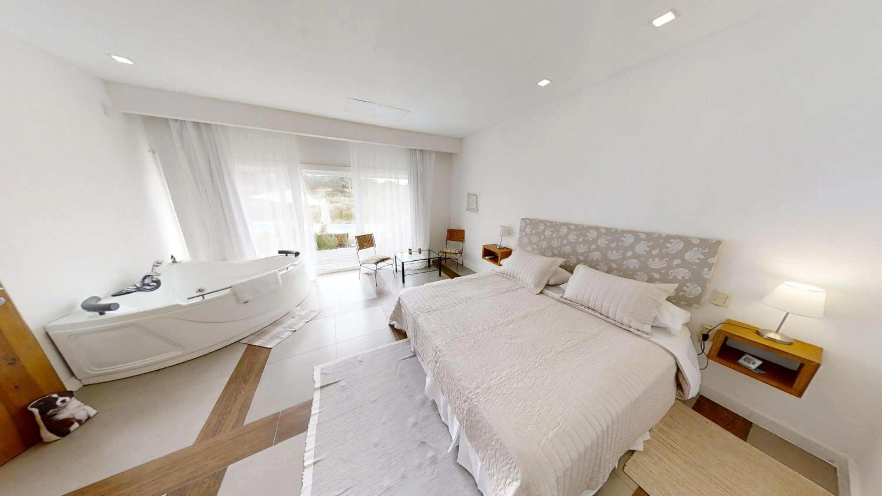 Bed in La Viuda de José Ignacio