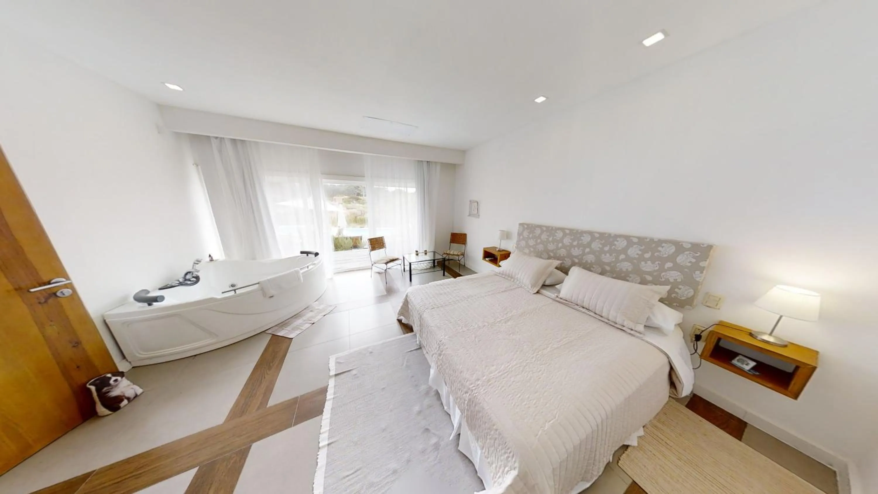 Bed in La Viuda de José Ignacio