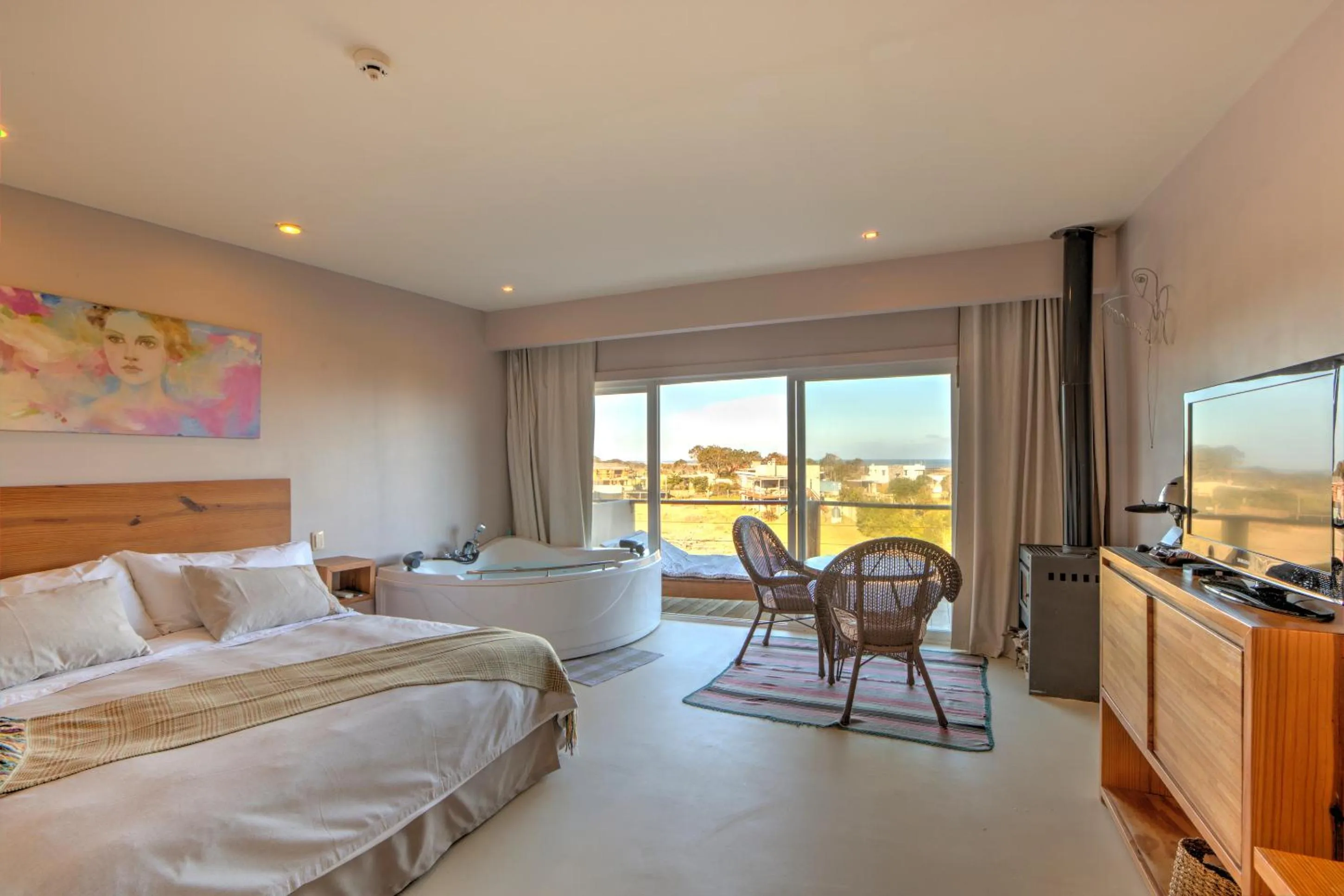 Decorative detail, Bed in La Viuda de José Ignacio