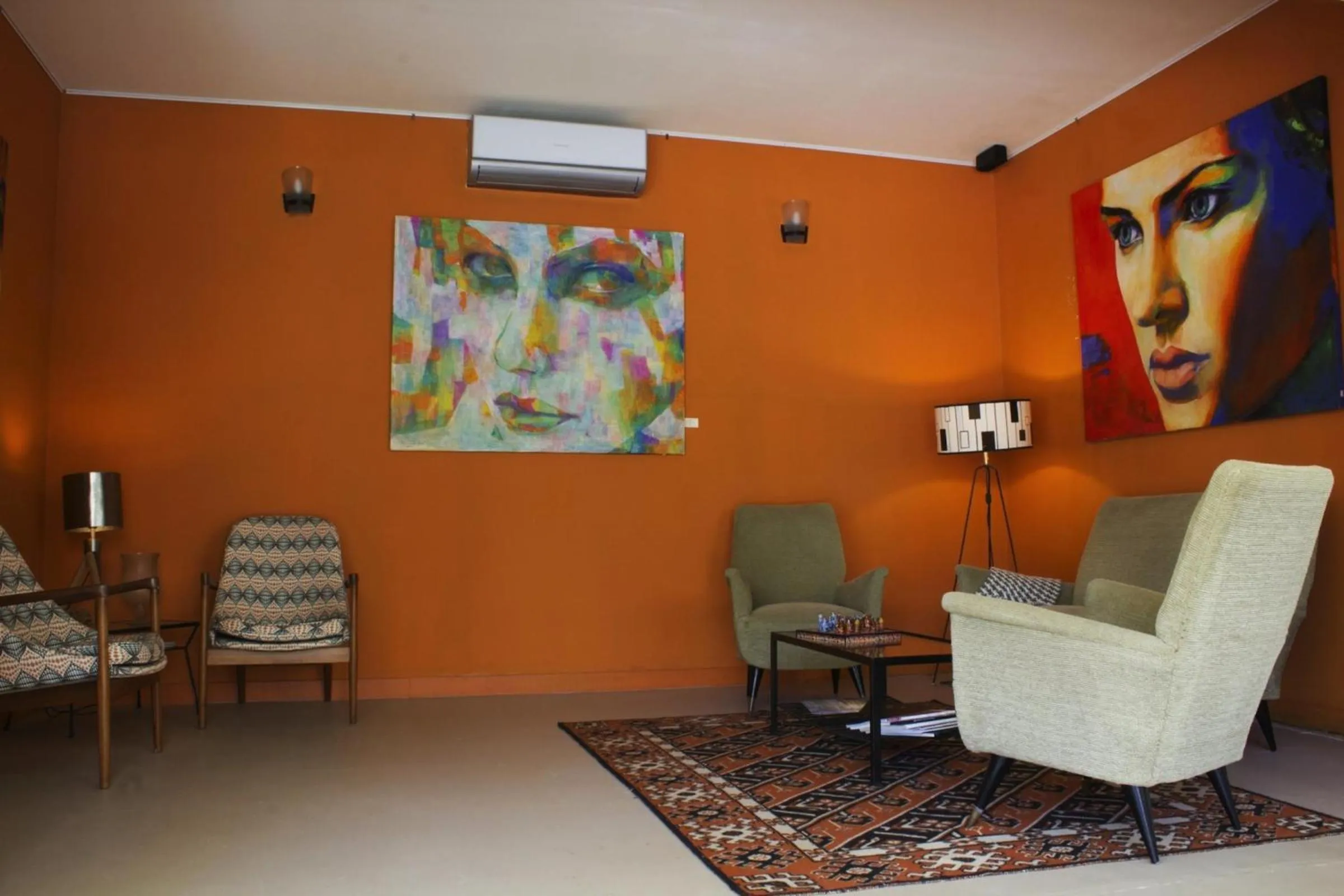 Lobby or reception in La Viuda de José Ignacio