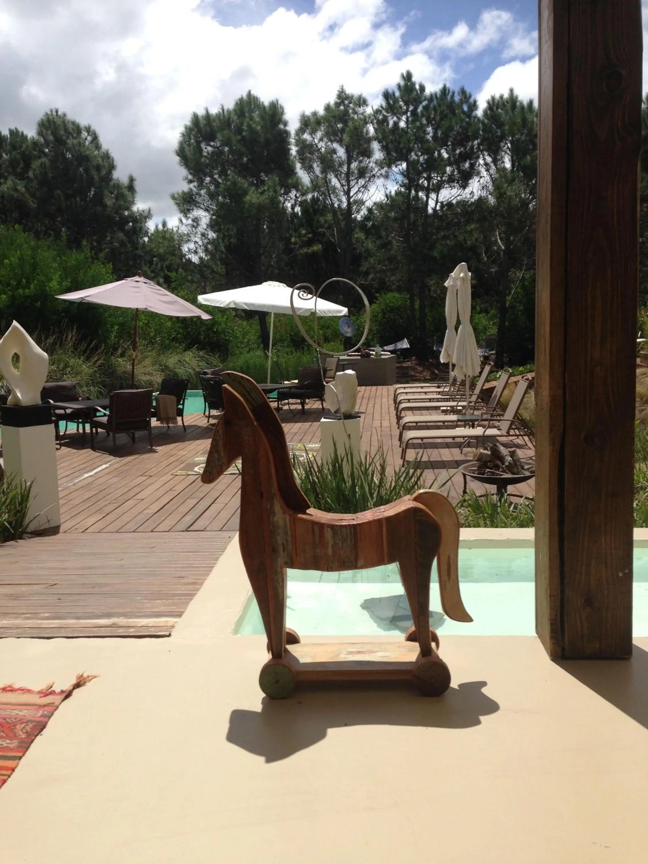 Solarium in La Viuda de José Ignacio