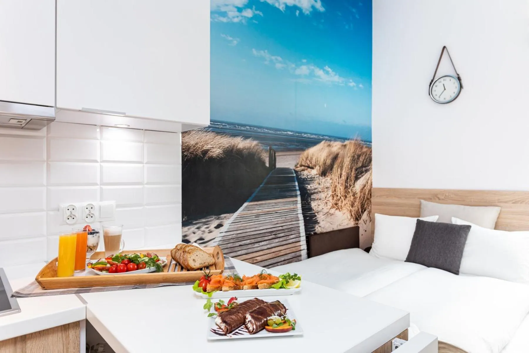 Food and drinks in Riviera Residence Apartments