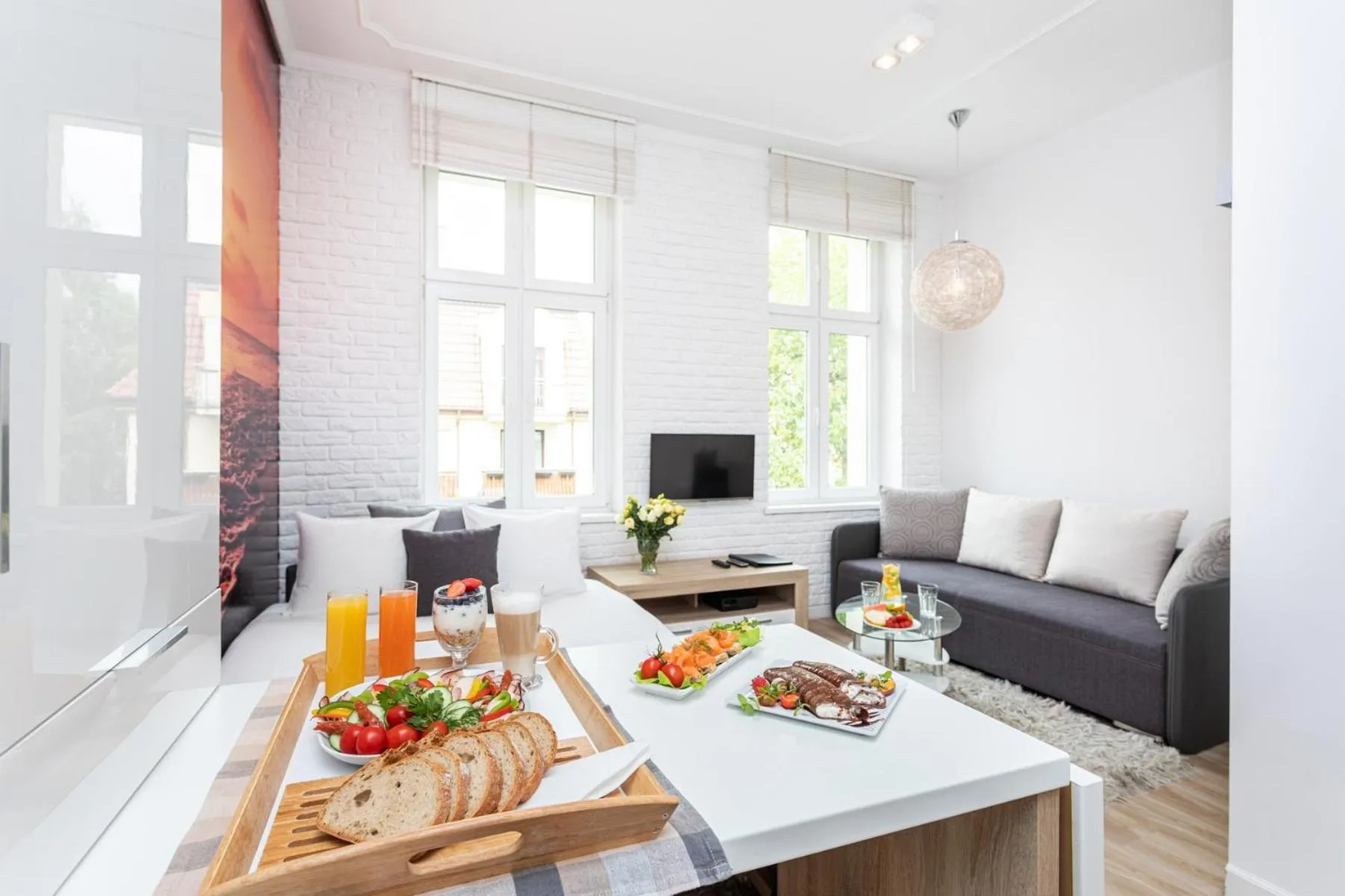 Food and drinks in Riviera Residence Apartments