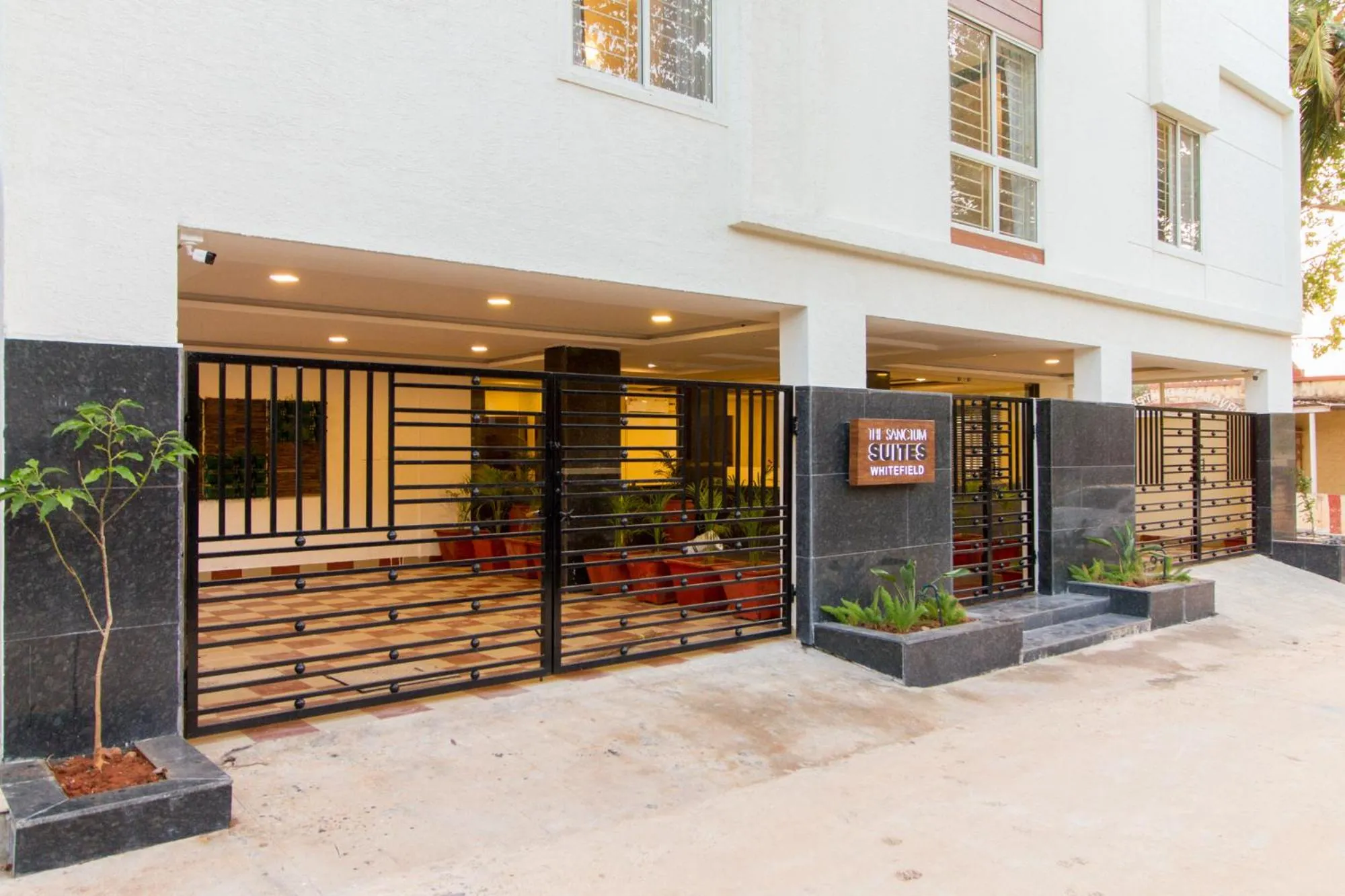 Property building in Sanctum Suites Whitefield Bangalore