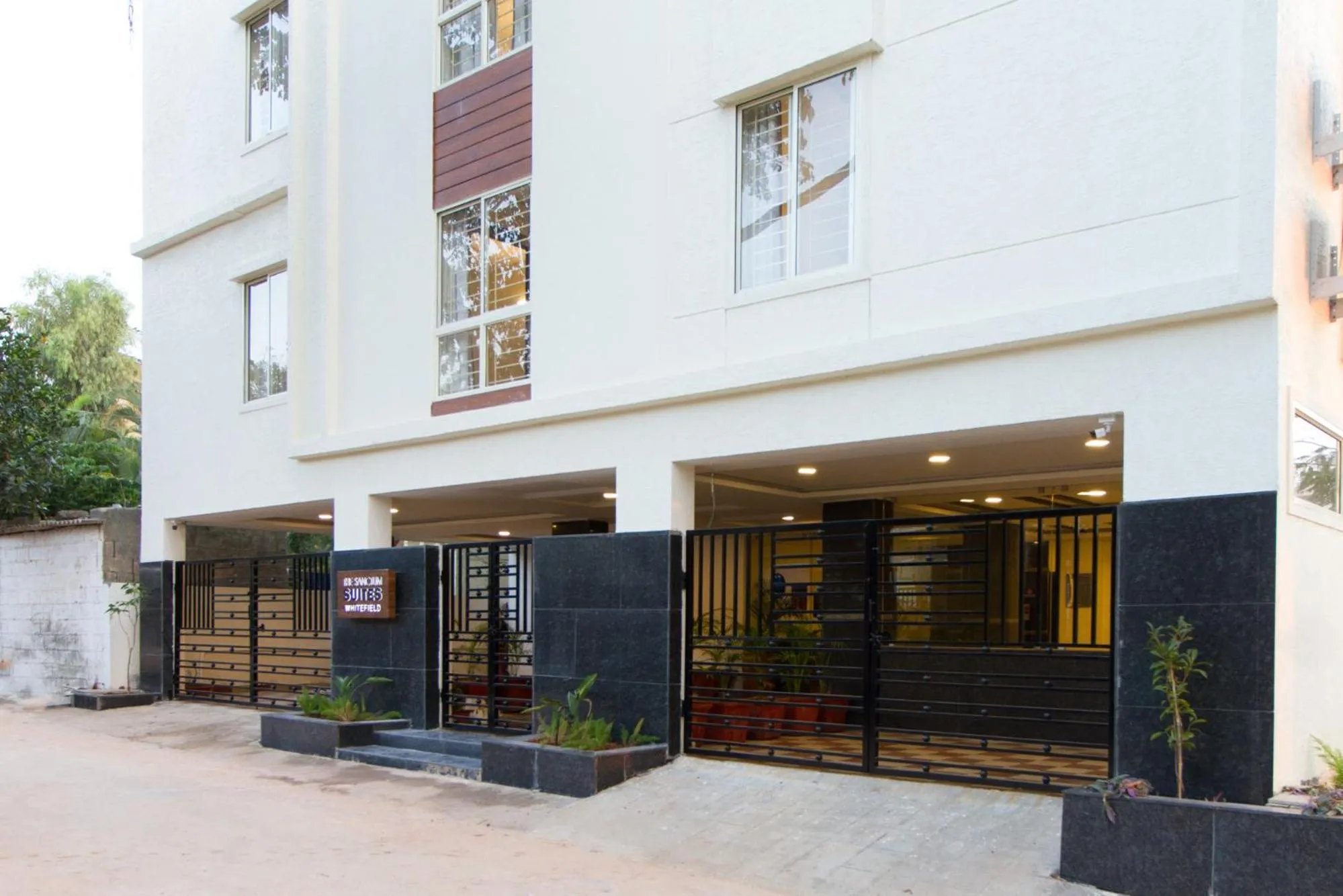 Property building in Sanctum Suites Whitefield Bangalore