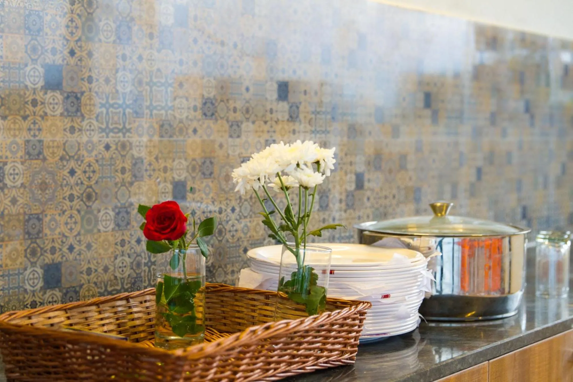 Decorative detail in Sanctum Suites Whitefield Bangalore