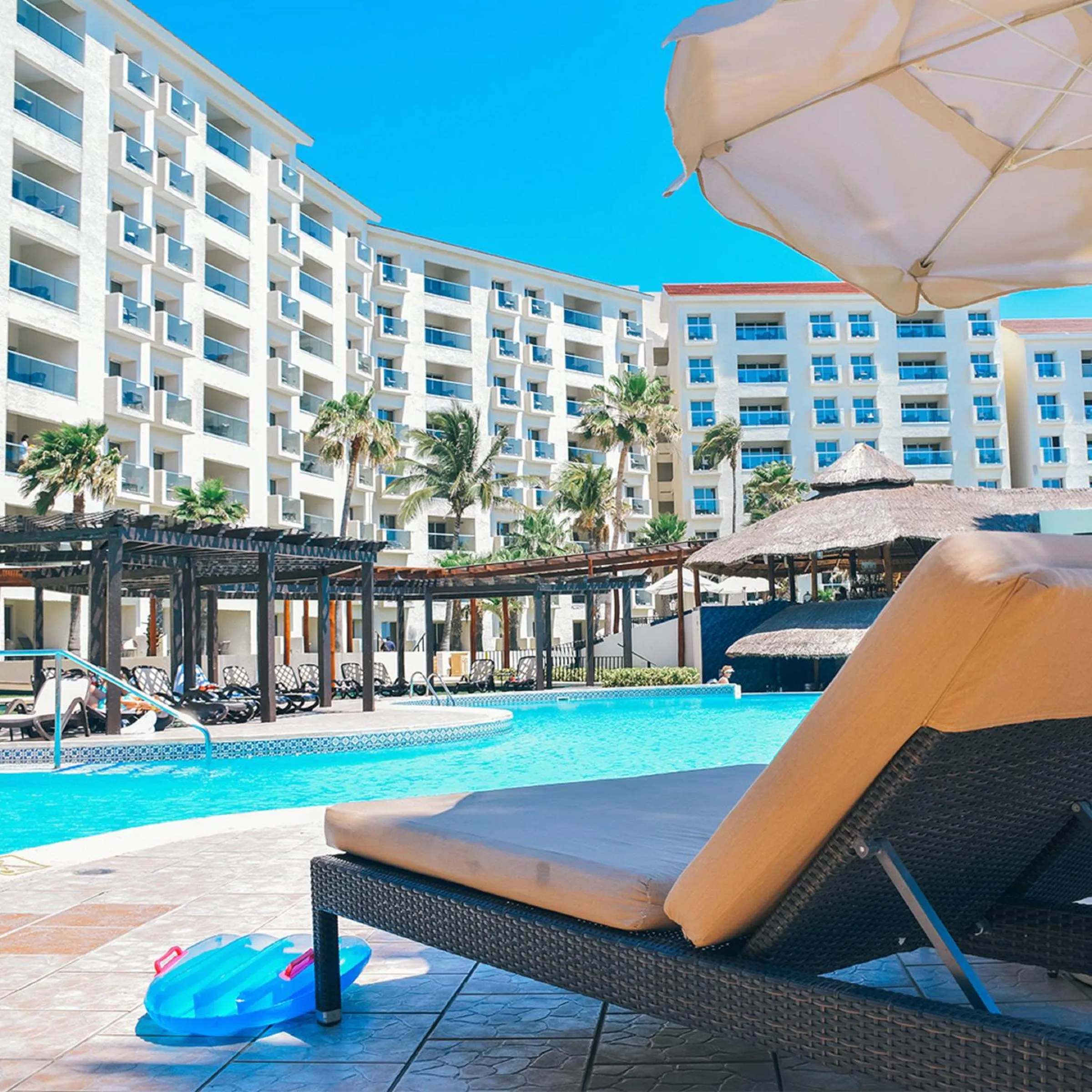 Pool view in Emporio Cancun - Buy All Inclusive Option