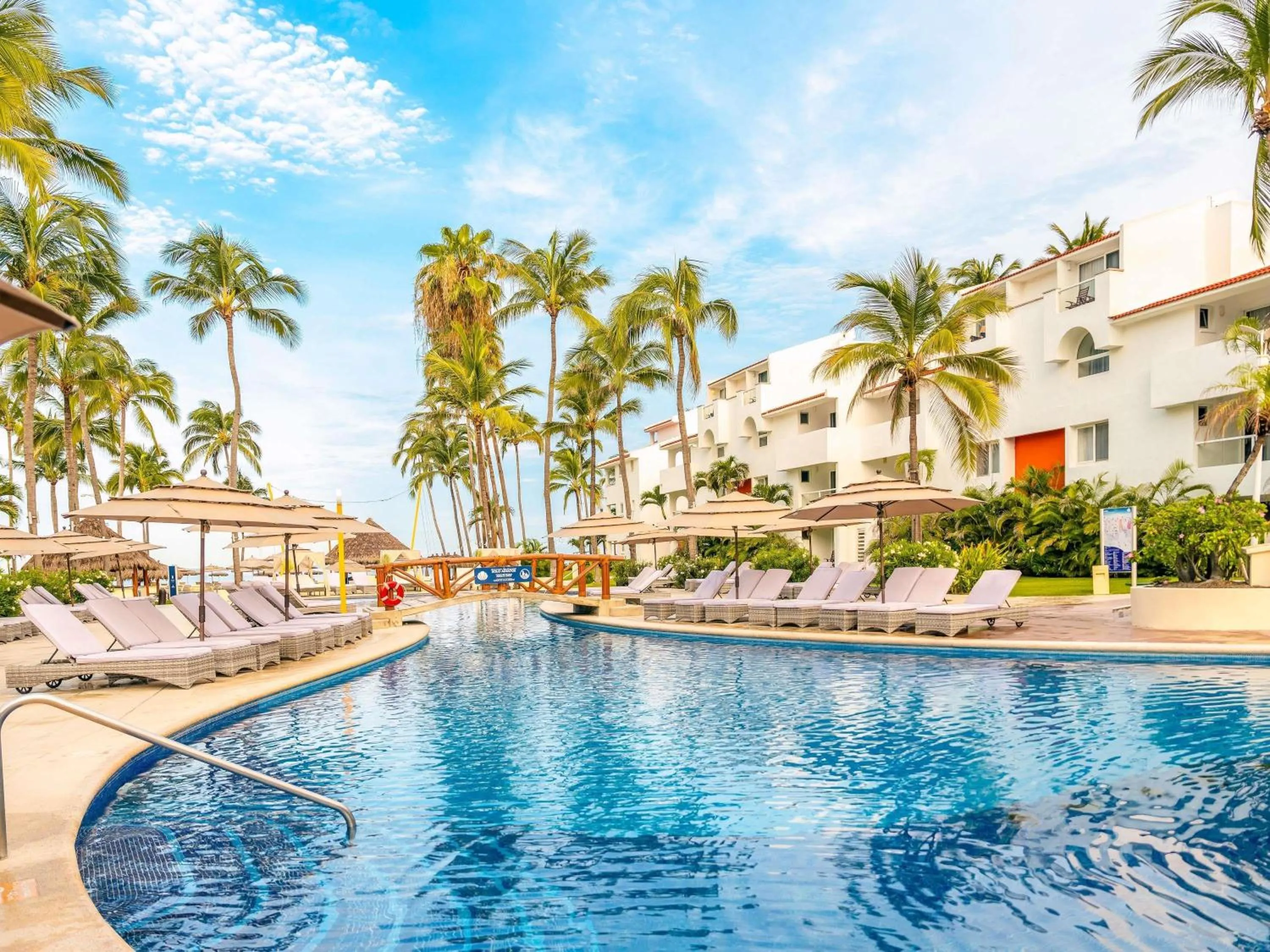 Pool view in Marival Emotions Resort & Suites Riviera Nayarit by Mercure