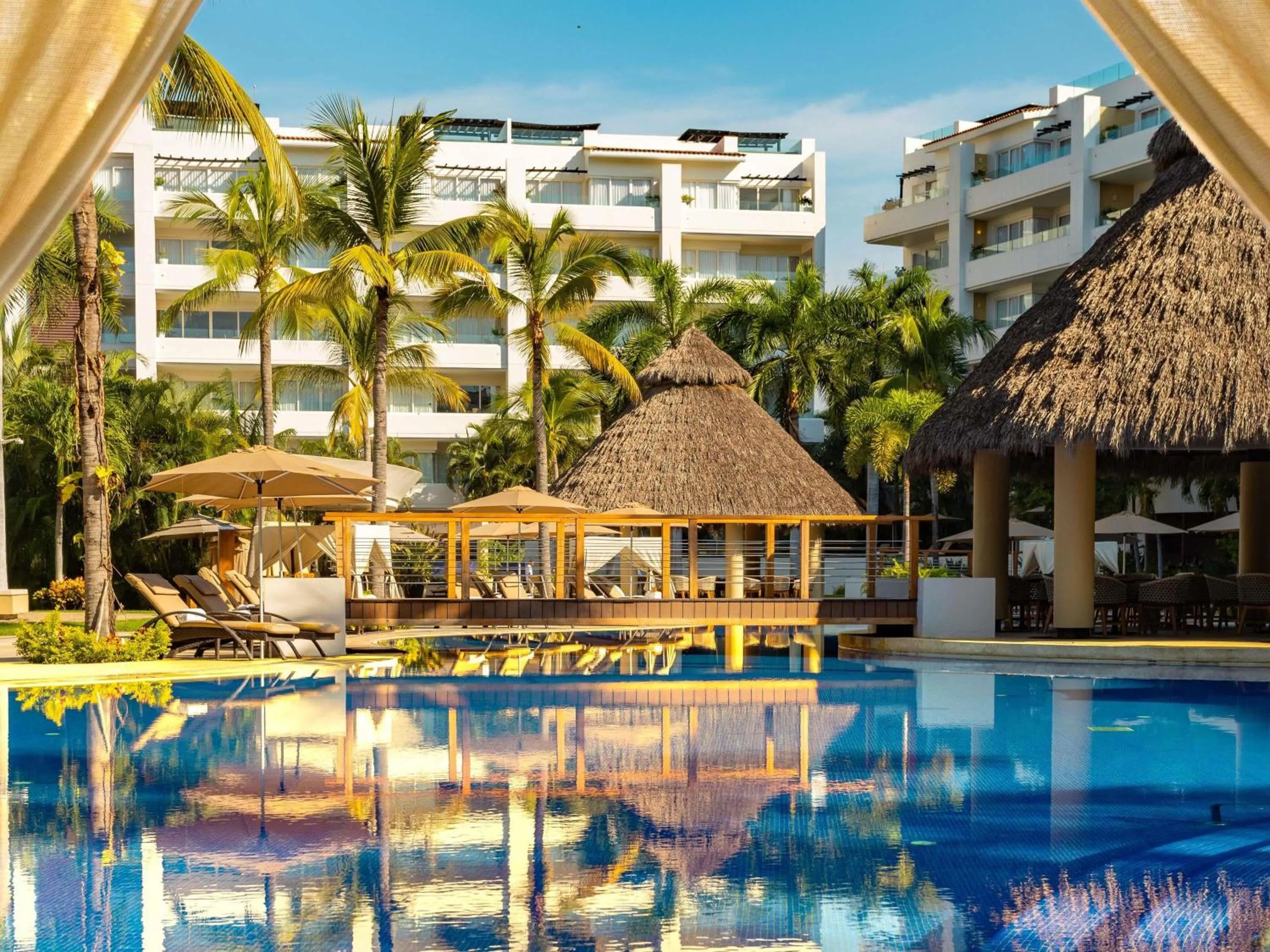 Pool view in Marival Distinct All-Suites & World Spa - Handwritten Collection