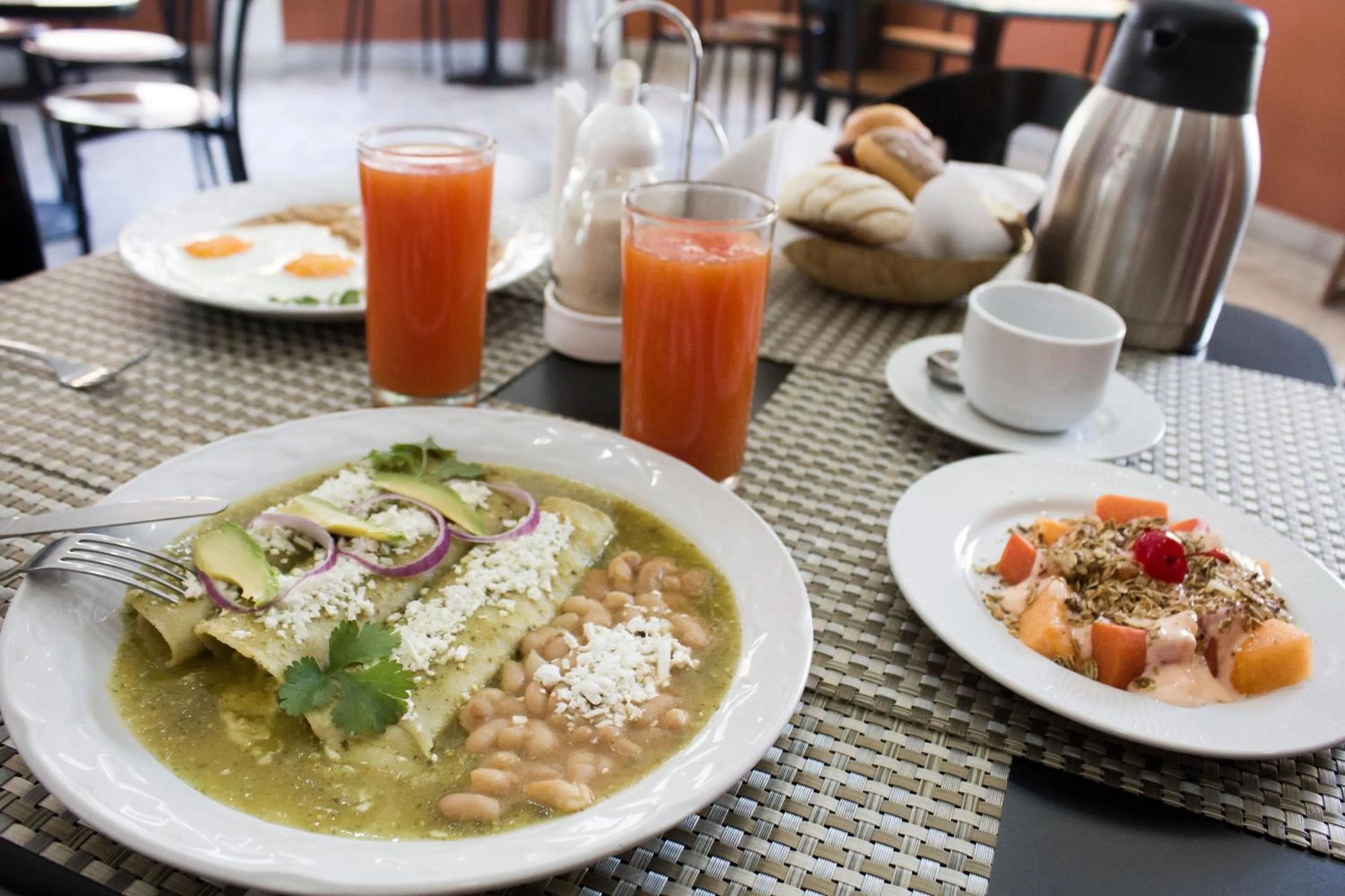 Food close-up in Estanza Hotel & Suites