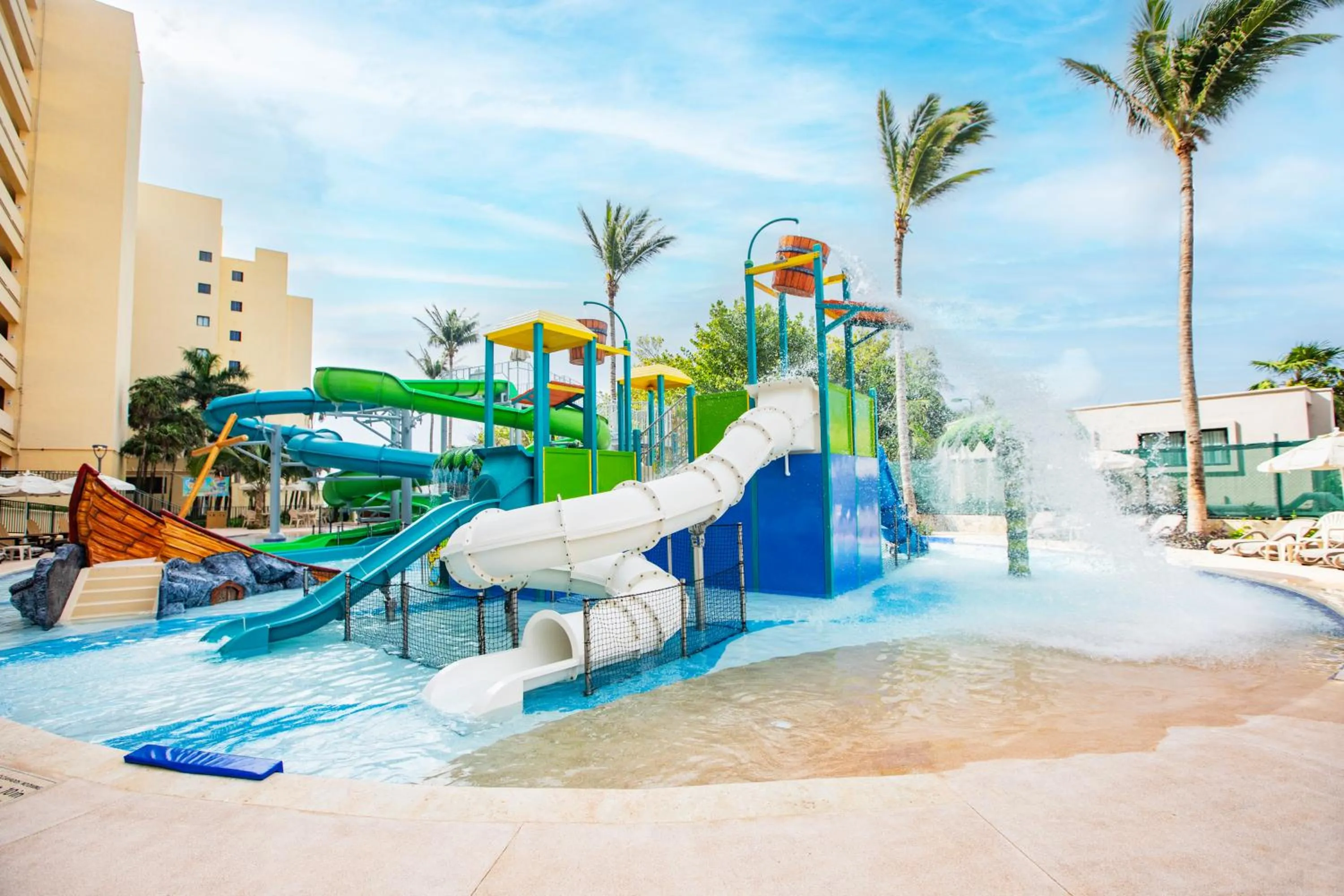 Aqua park in The Royal Sands Resort & Spa