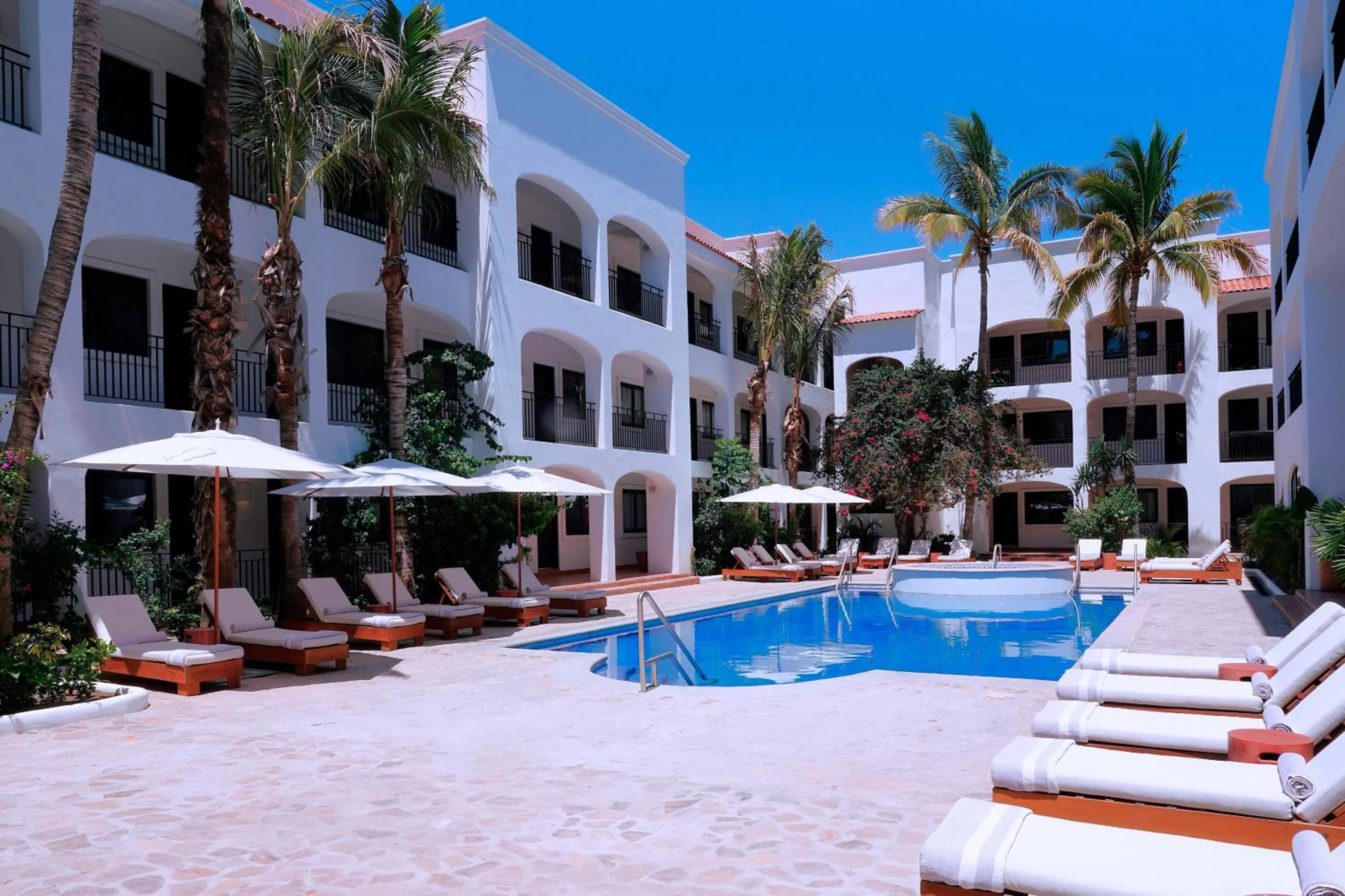 Pool view in Tropicana Los Cabos, Tapestry Collection by Hilton