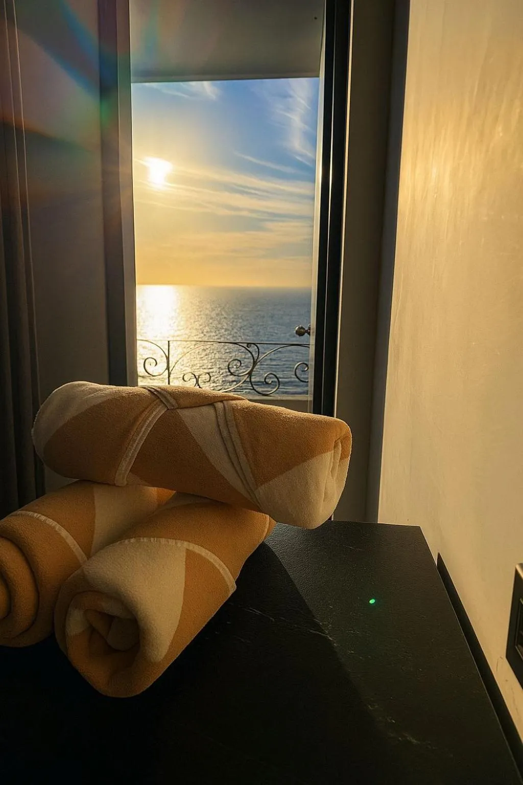 Sunset in Hacienda Mazatlán sea view