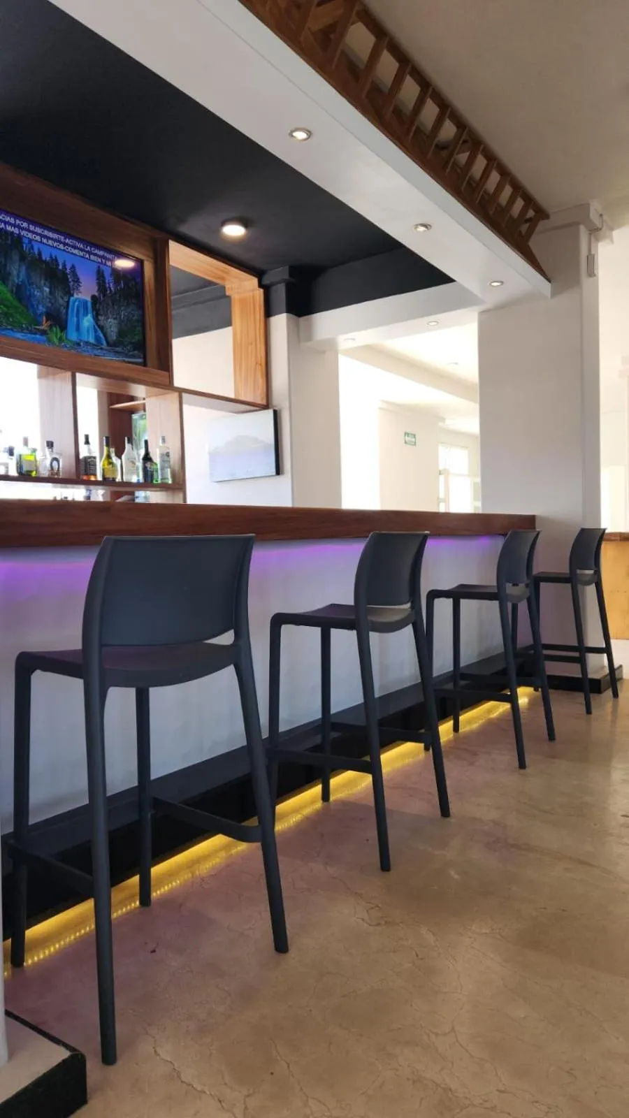 Lounge or bar in Hacienda Mazatlán sea view