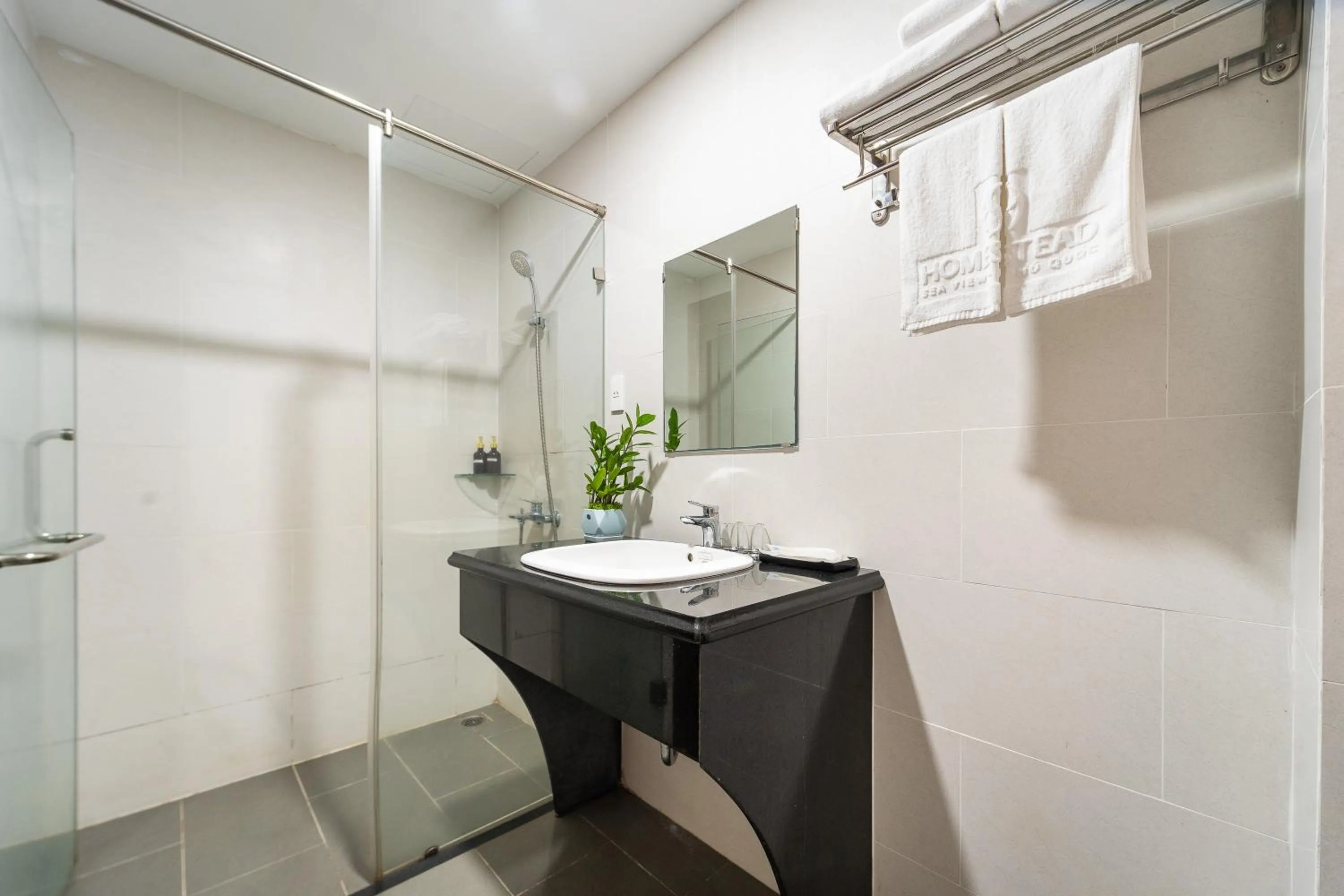 Shower in Homestead Seaview Phu Quoc Hotel