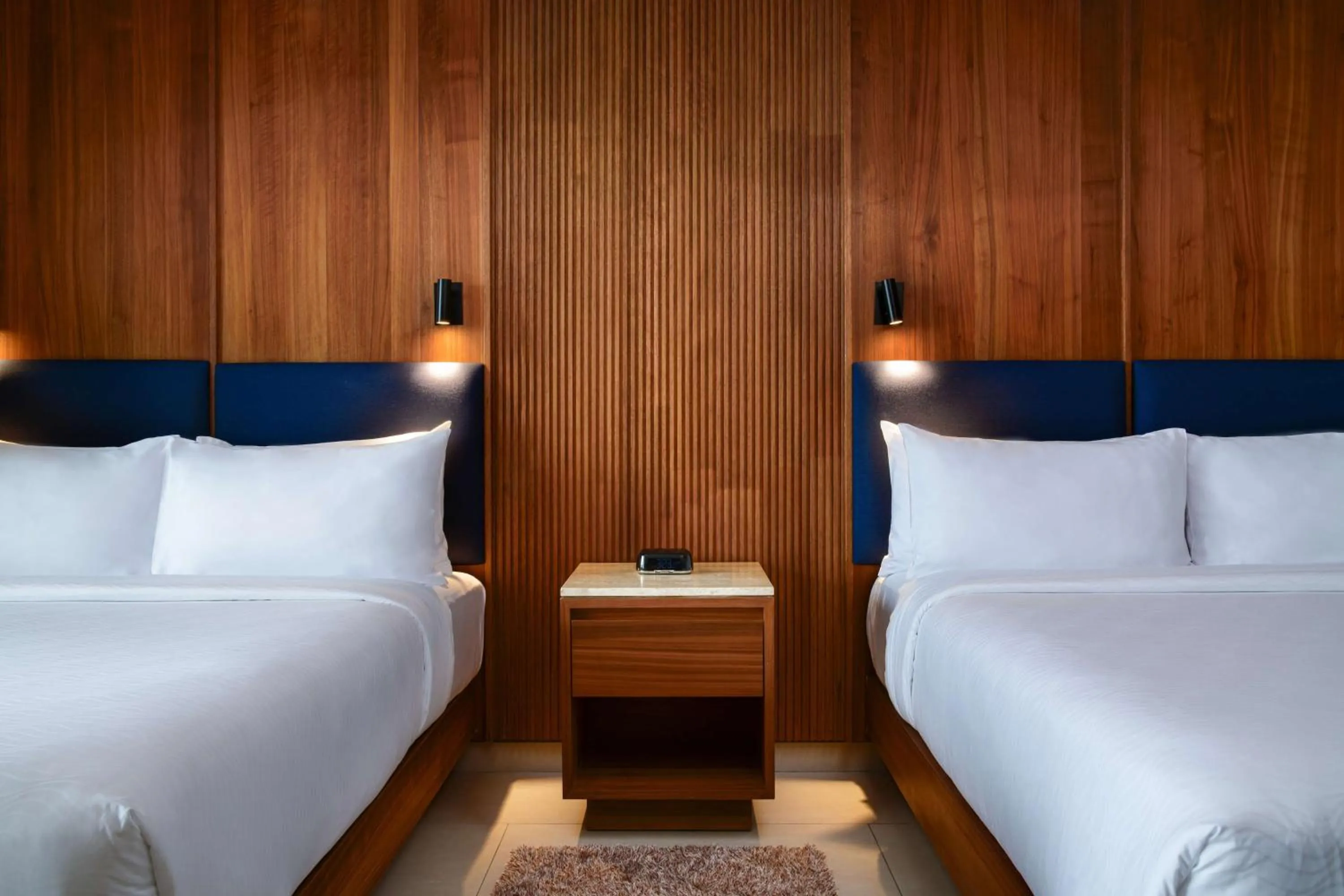 Bed in Hilton Cancun Mar Caribe All-Inclusive Resort