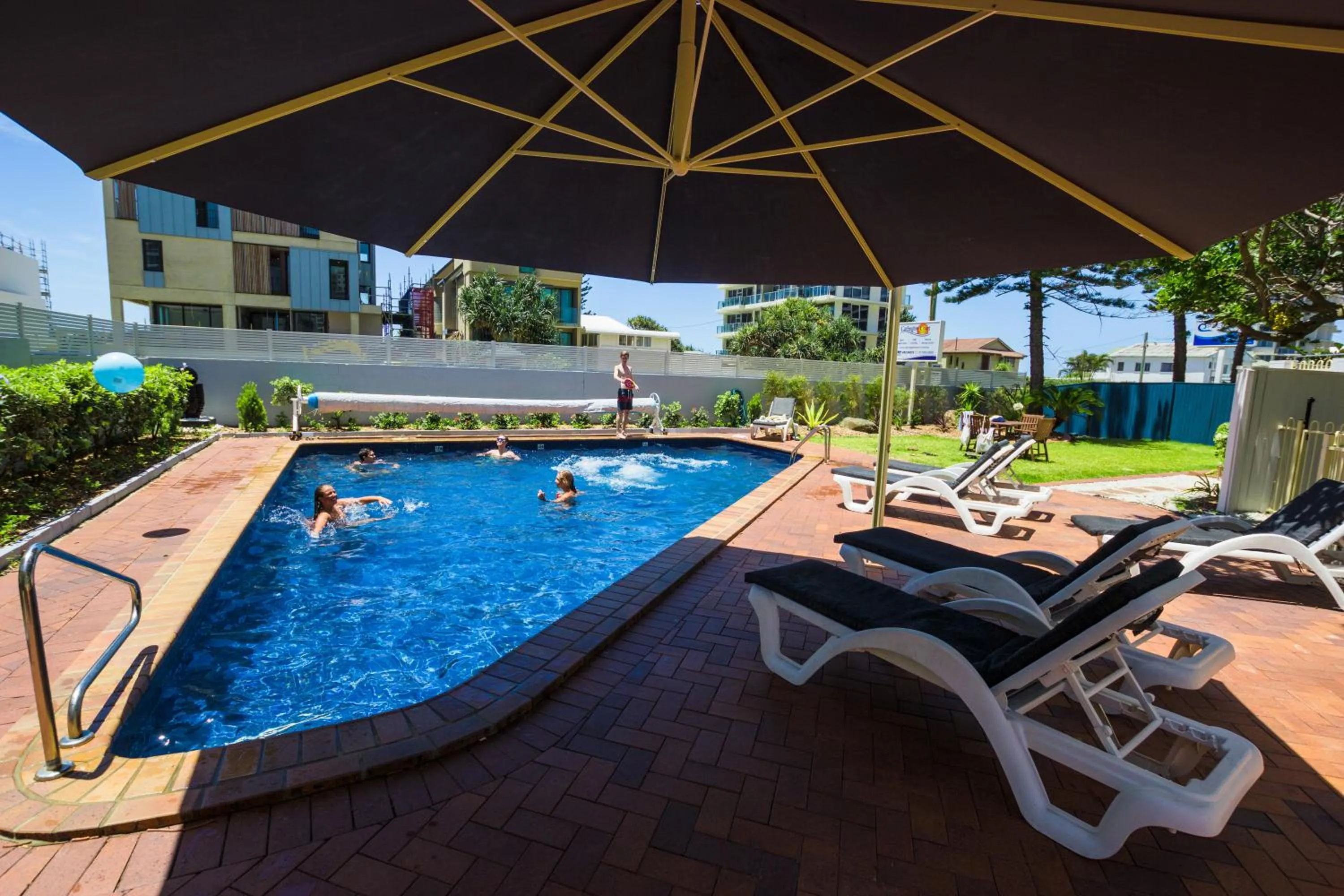 Swimming pool in Carrington Court