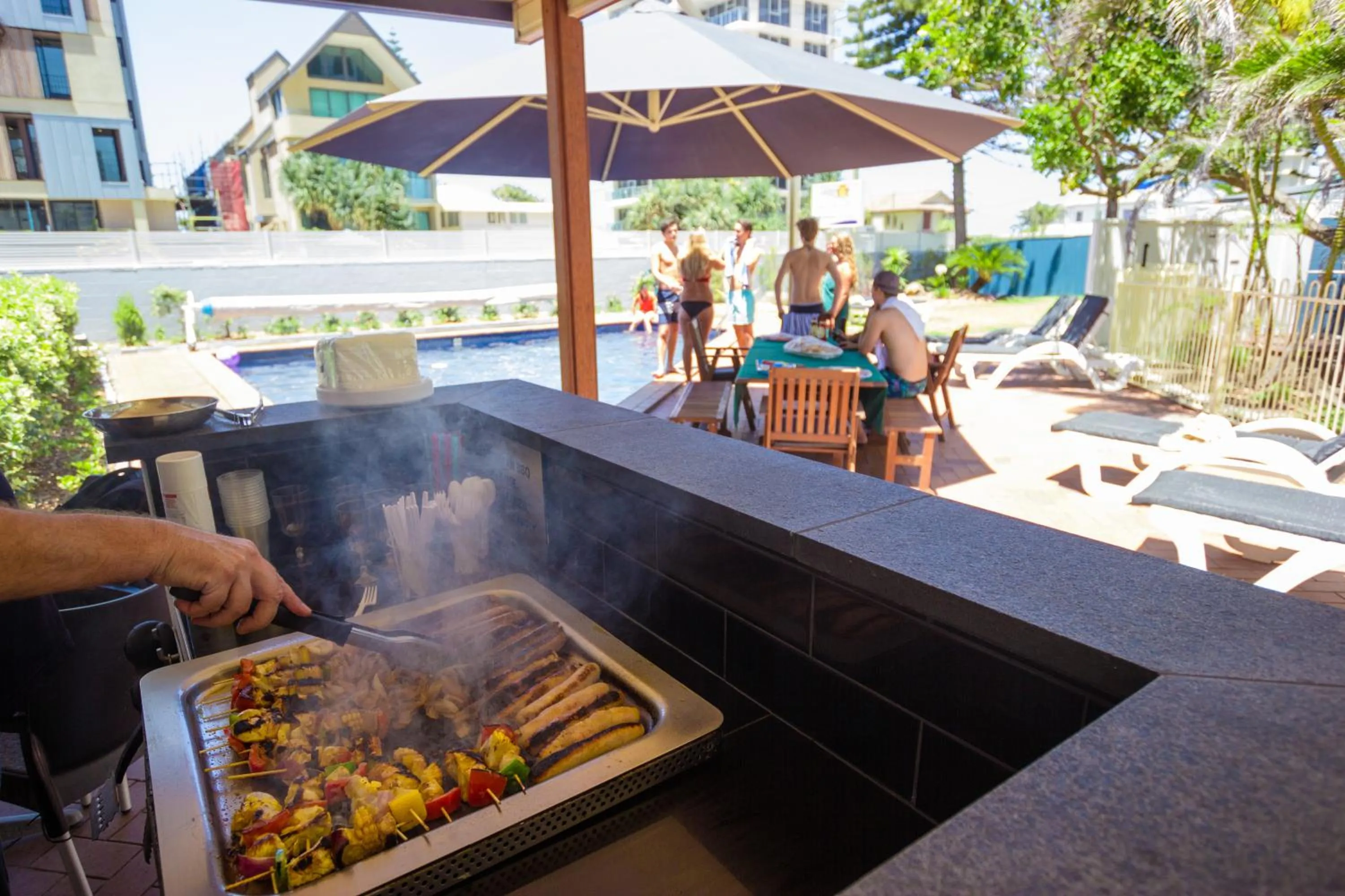 BBQ facilities in Carrington Court