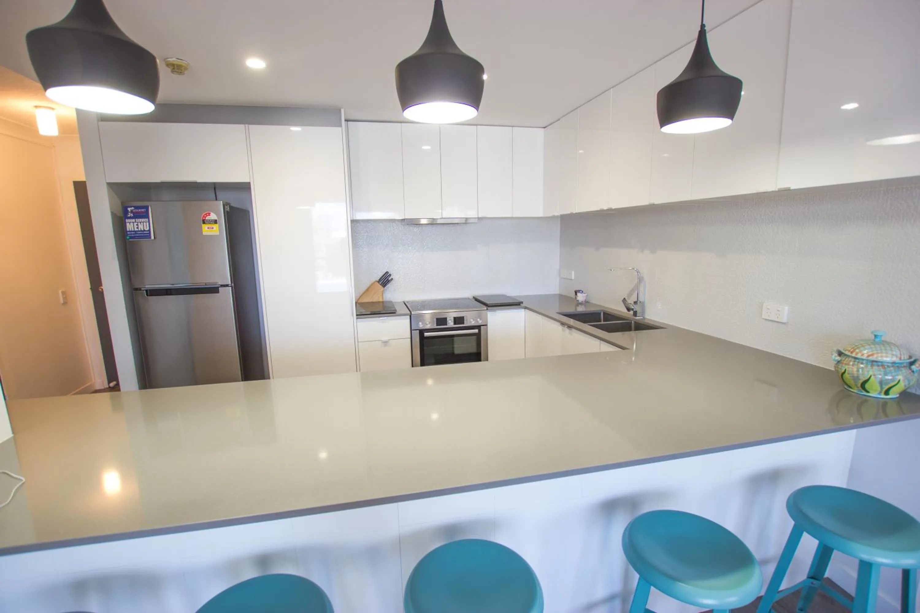Kitchen or kitchenette in Carrington Court
