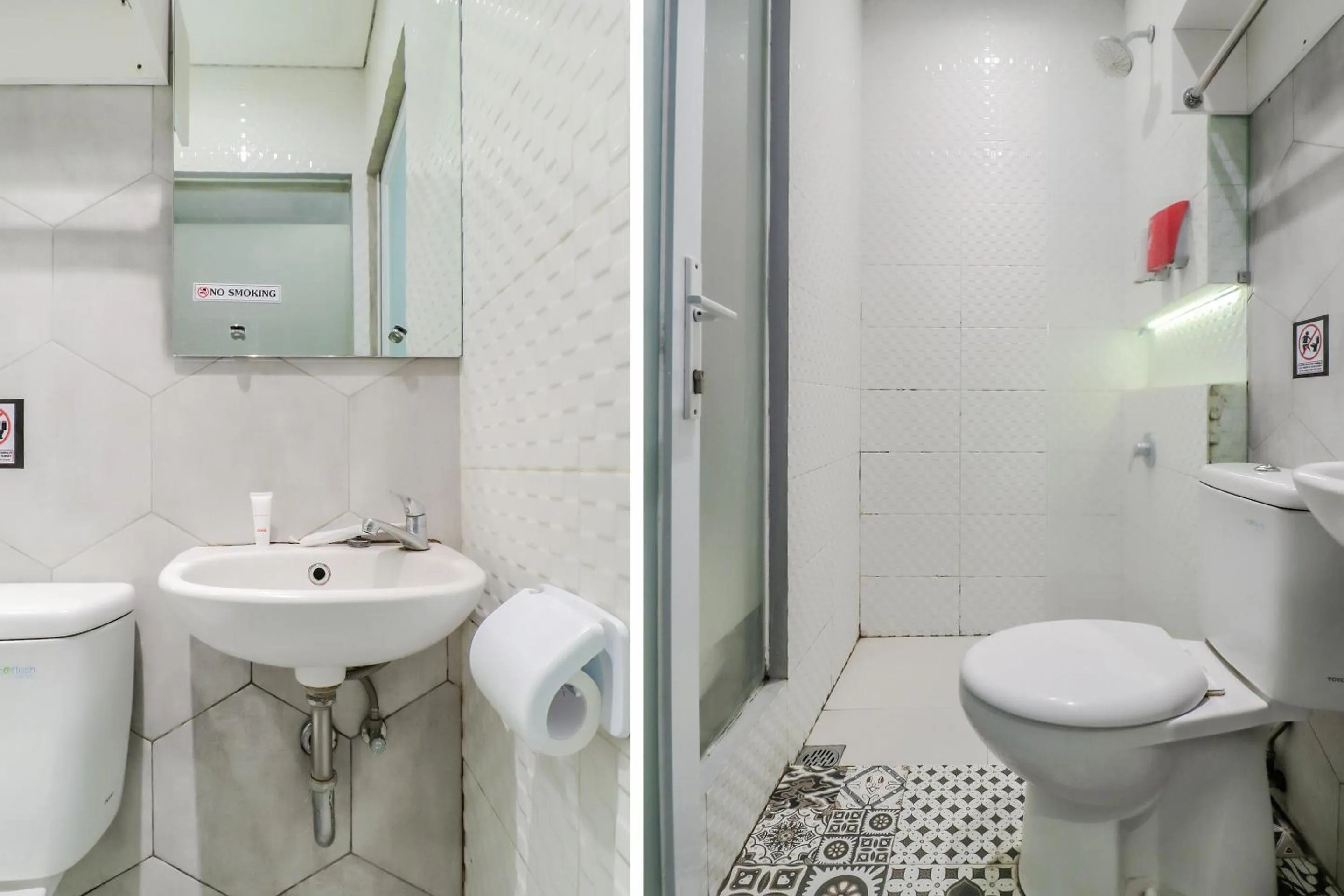 Bathroom in Super OYO Collection O 31 The Batik Bed And Coffee Bandung