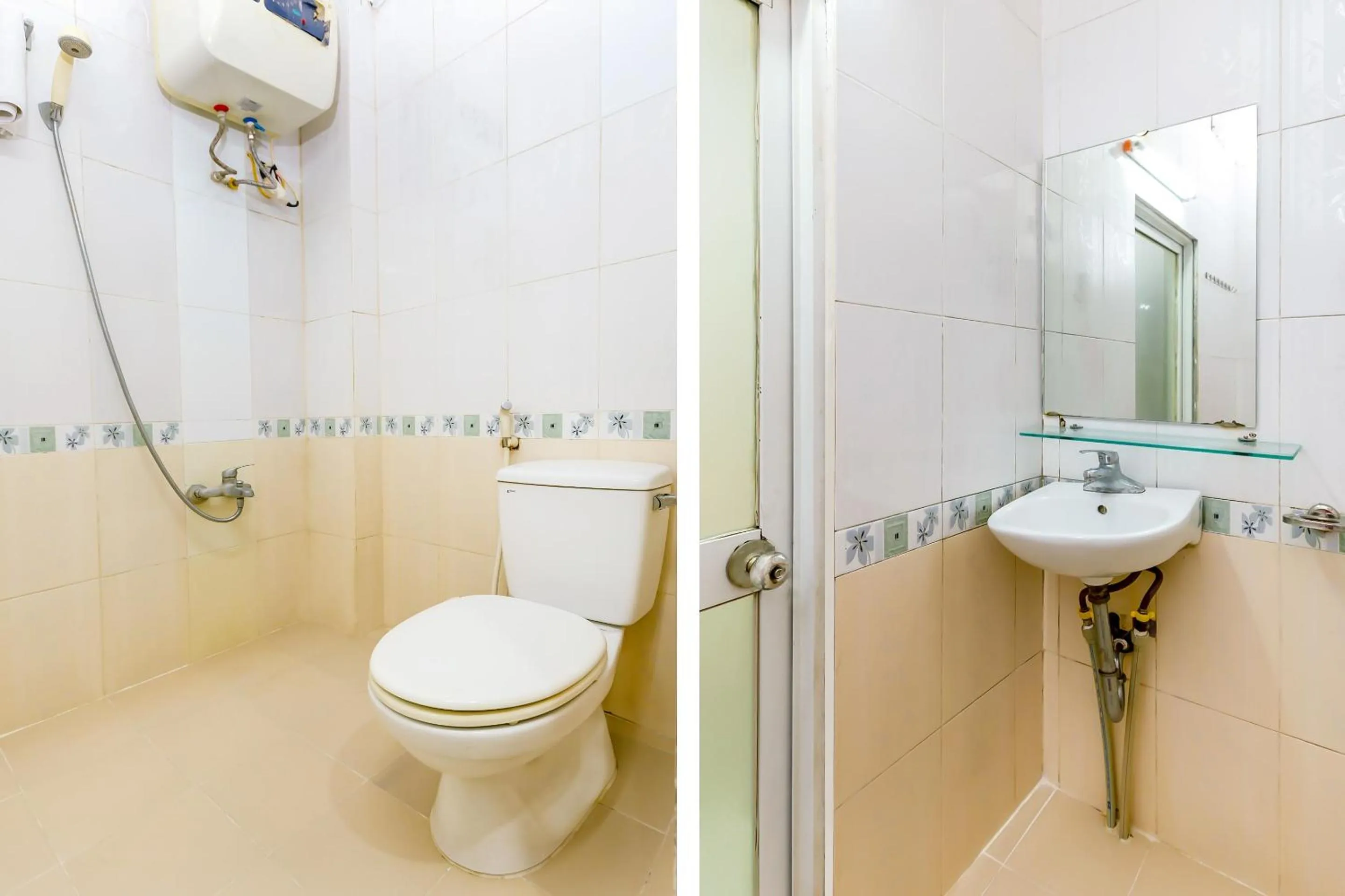 Bathroom in OYO 604 Queen Hotel spot-on