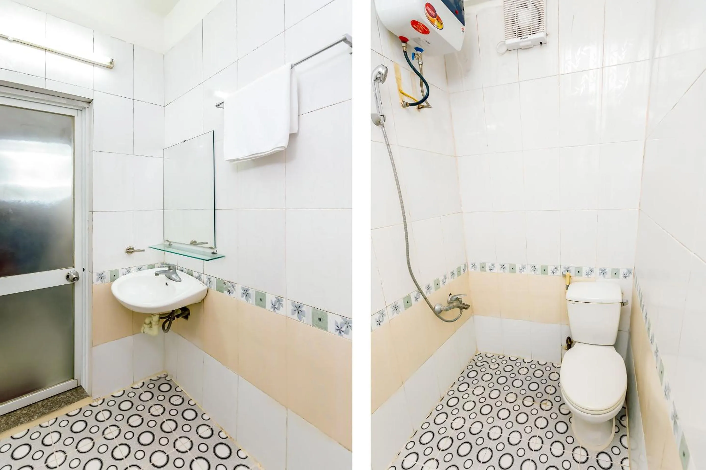 Bathroom in OYO 604 Queen Hotel spot-on