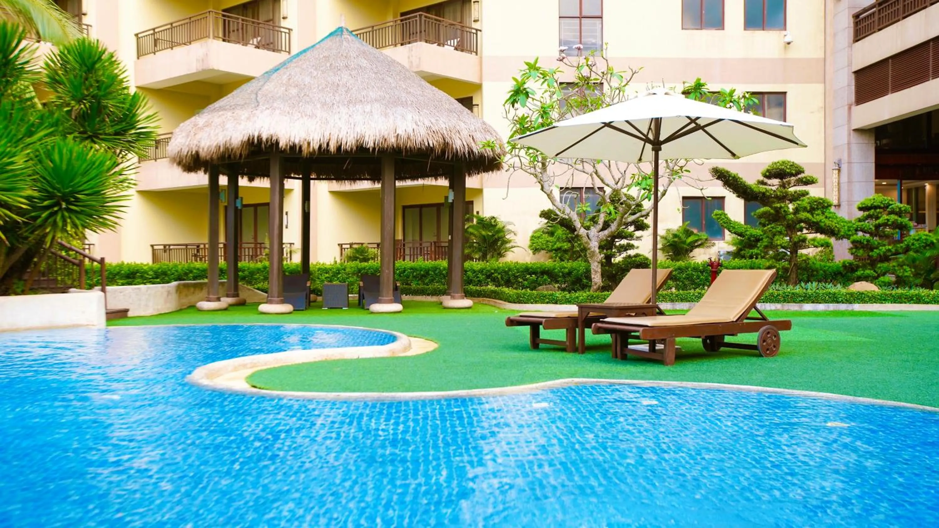 Children play ground in Crowne Plaza Danang Hotel & Resort