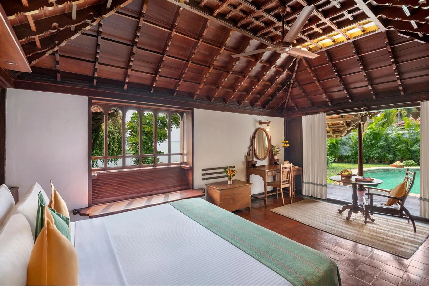 Bedroom, Bed in Kumarakom Lake Resort