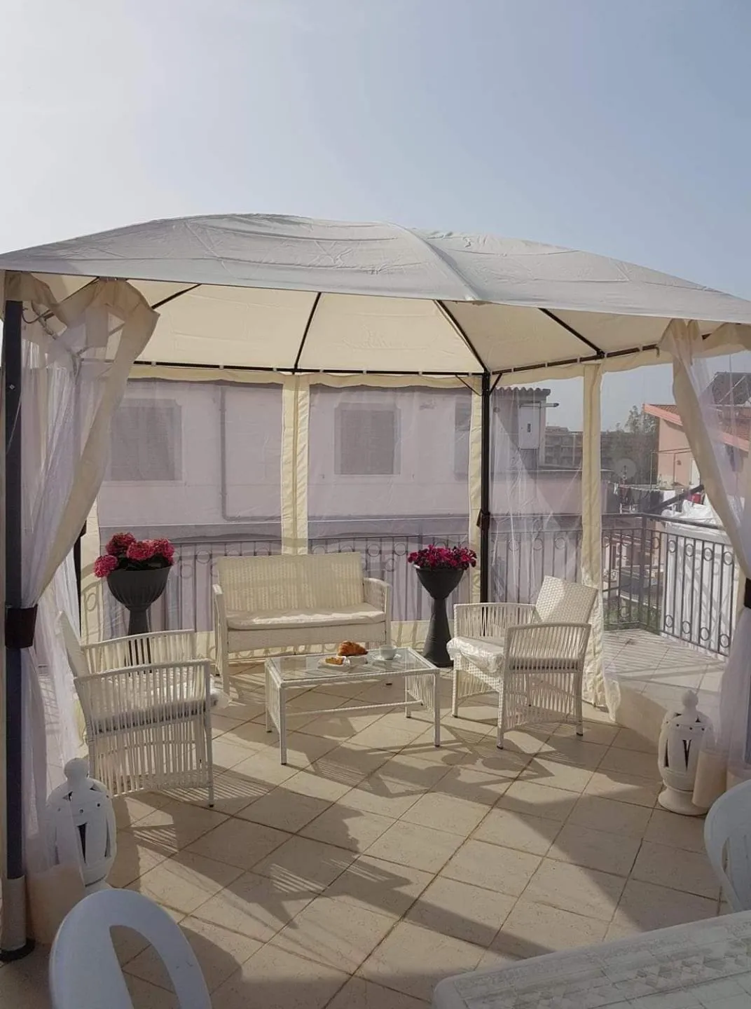 Balcony/Terrace in B&B Dimora del centro