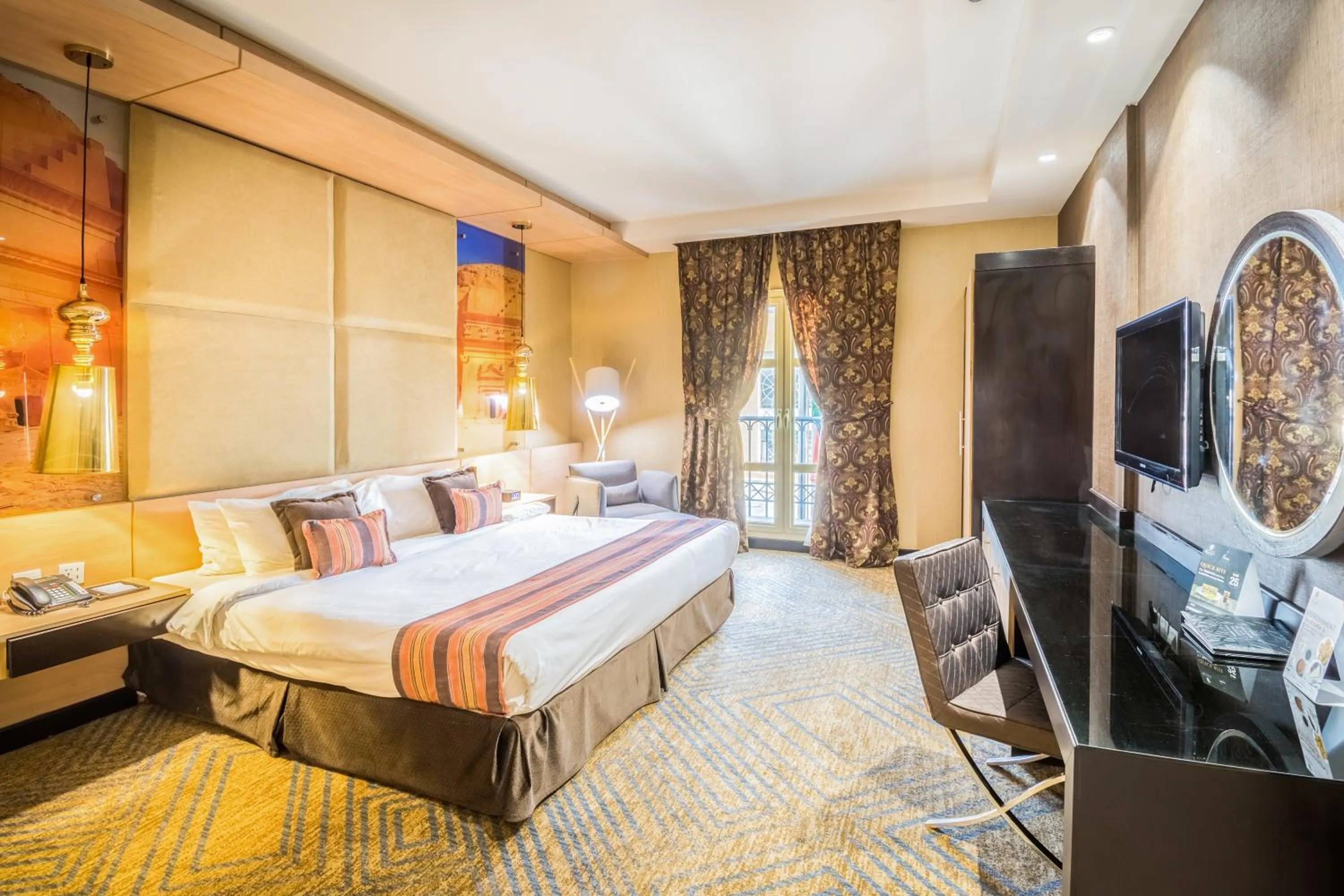 Bedroom, Bed in Grand Plaza Hotel - Takhasosi Riyadh