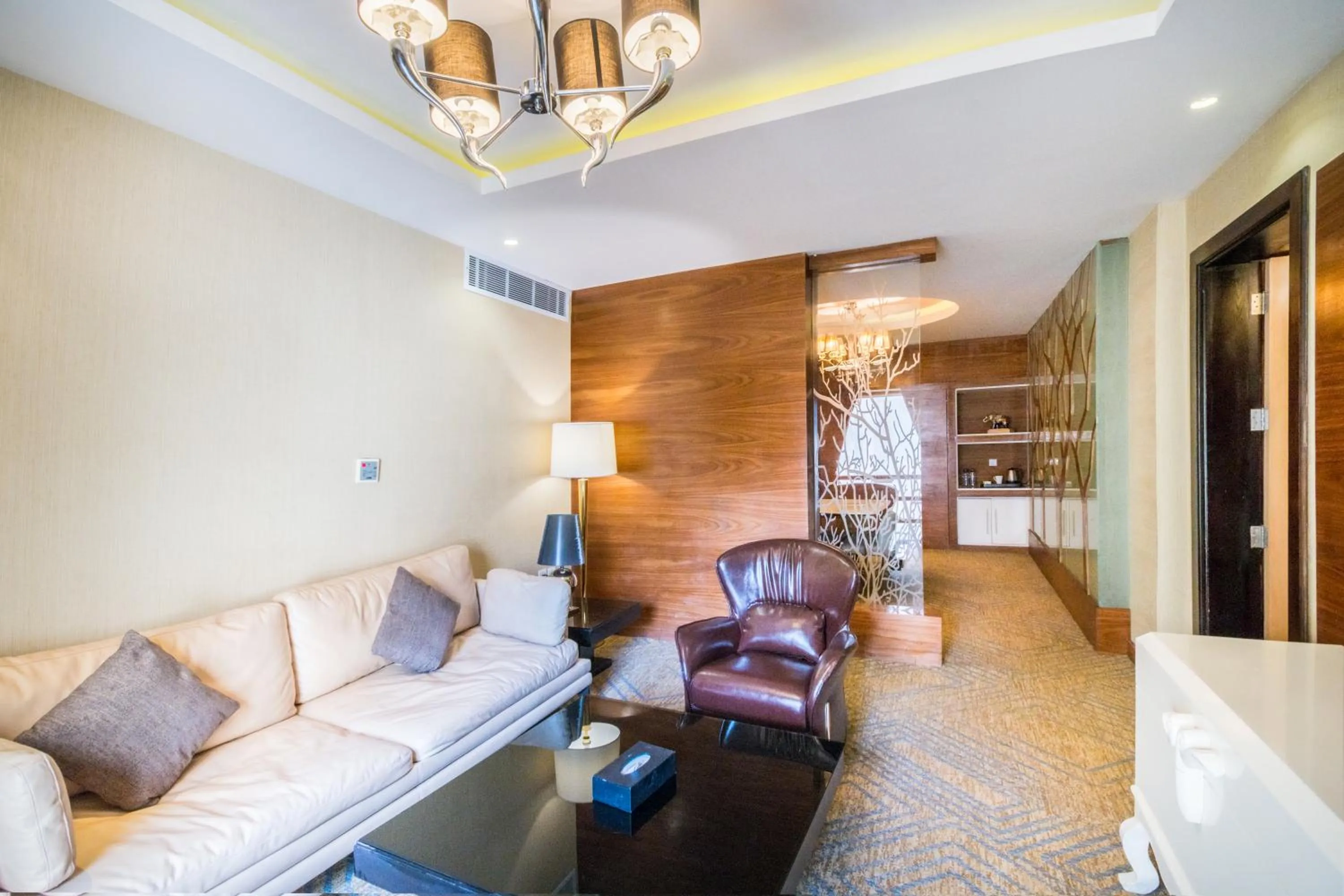 Seating area in Grand Plaza Hotel - Takhasosi Riyadh