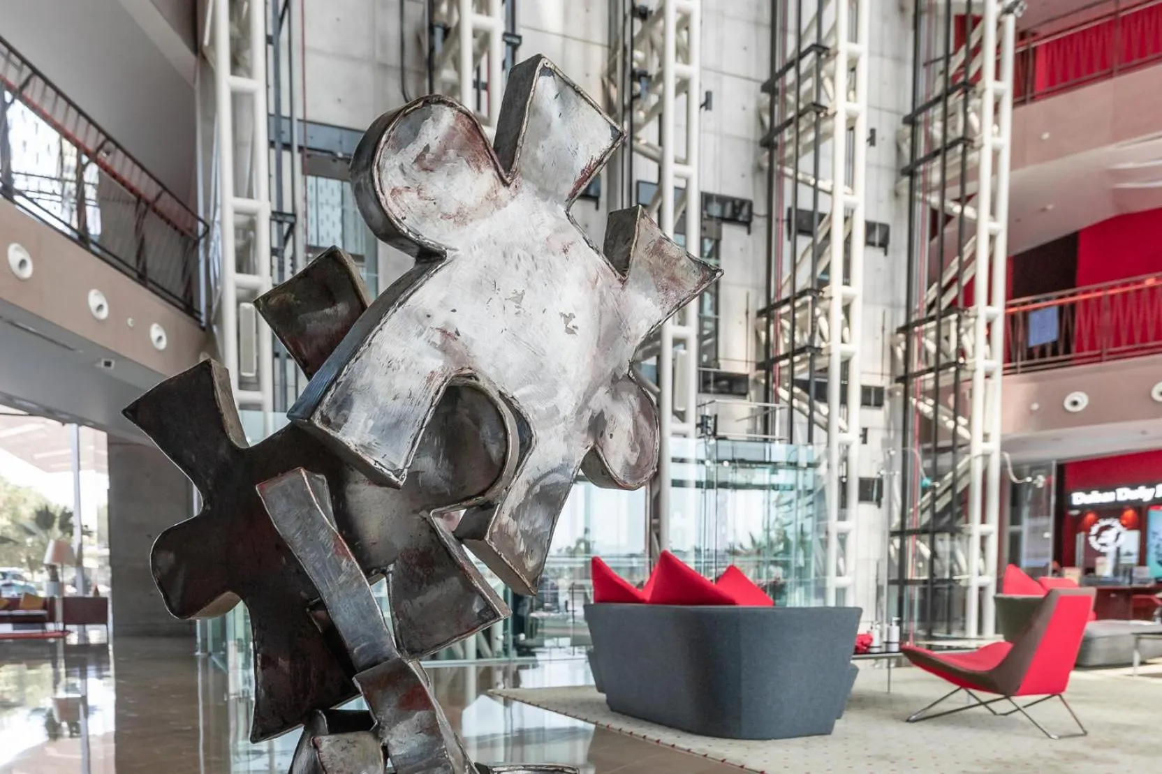 Lobby or reception in Jumeirah Creekside Dubai