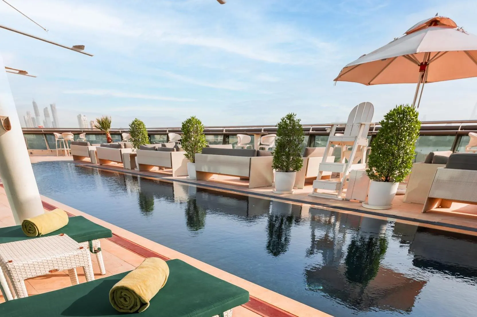 Pool view in Jumeirah Creekside Dubai