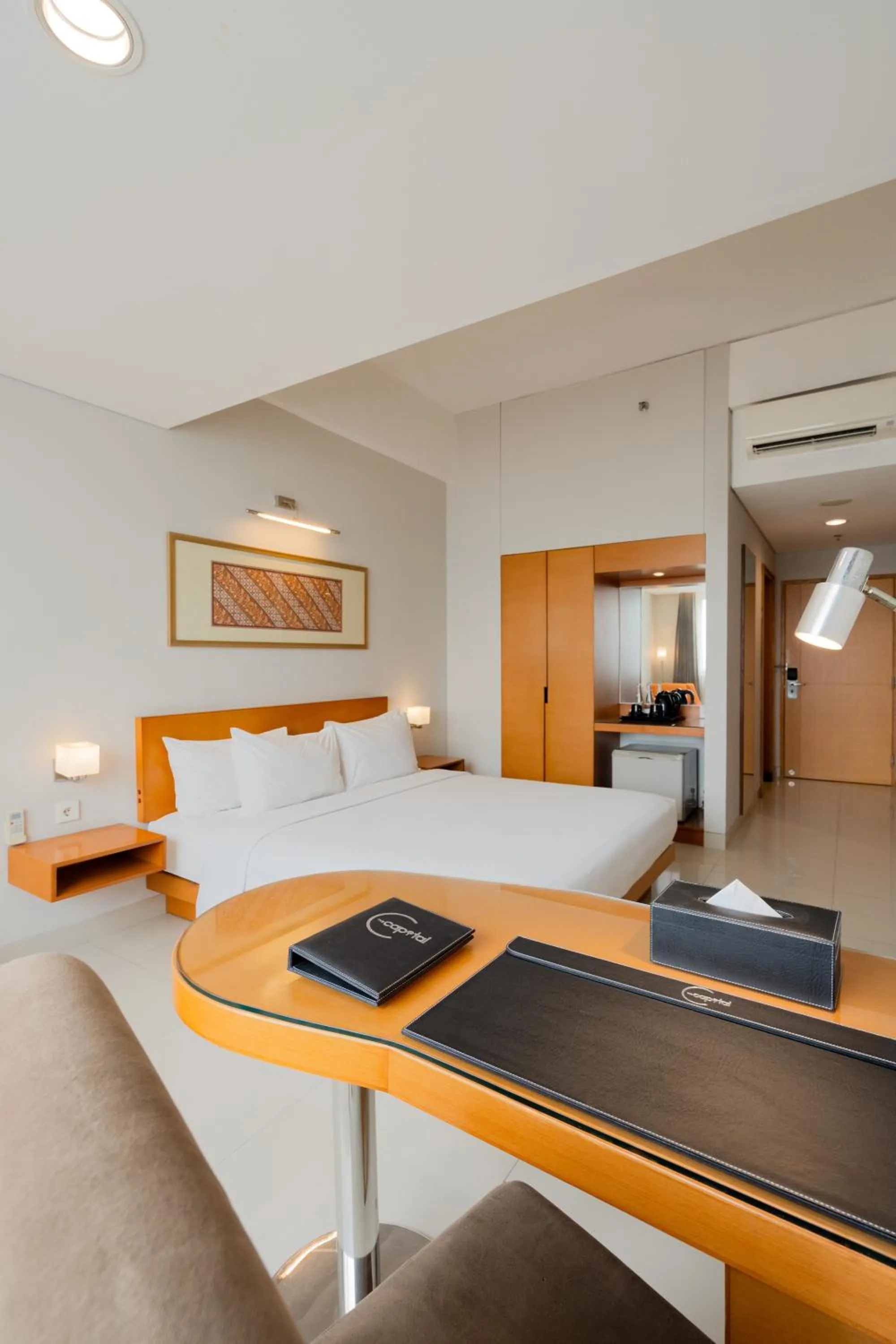 Bedroom, Bed in The Capital Hotel Surabaya