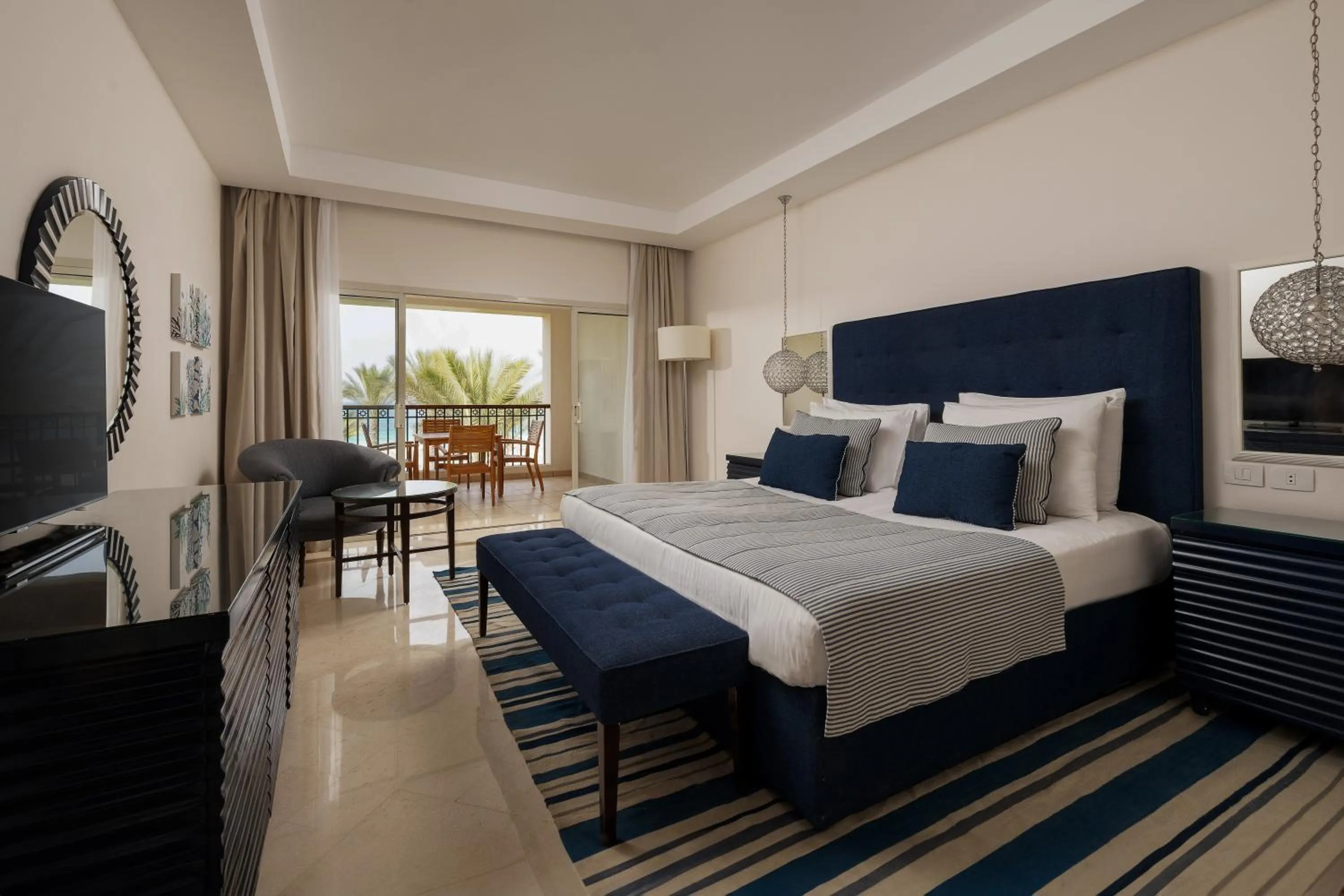 Bedroom, Bed in JAZ Elite Crystal, Almaza Bay