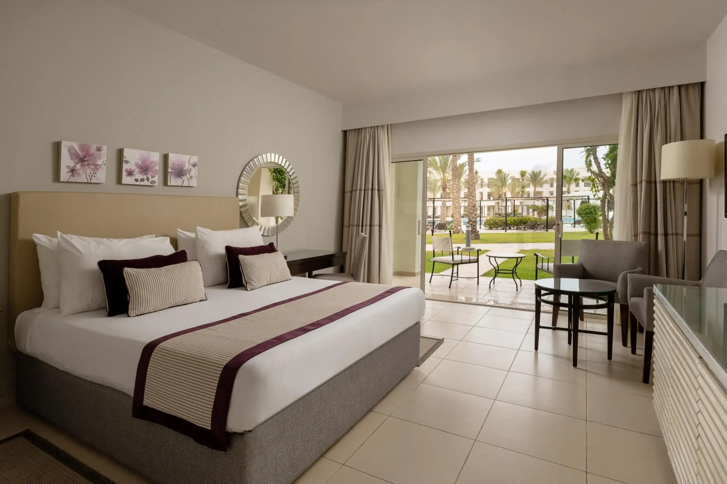 Family, Queen or Twin Bed, Garden View in JAZ Elite Crystal, Almaza Bay Family, Queen or Twin Bed, Garden View in JAZ Elite Crystal, Almaza Bay