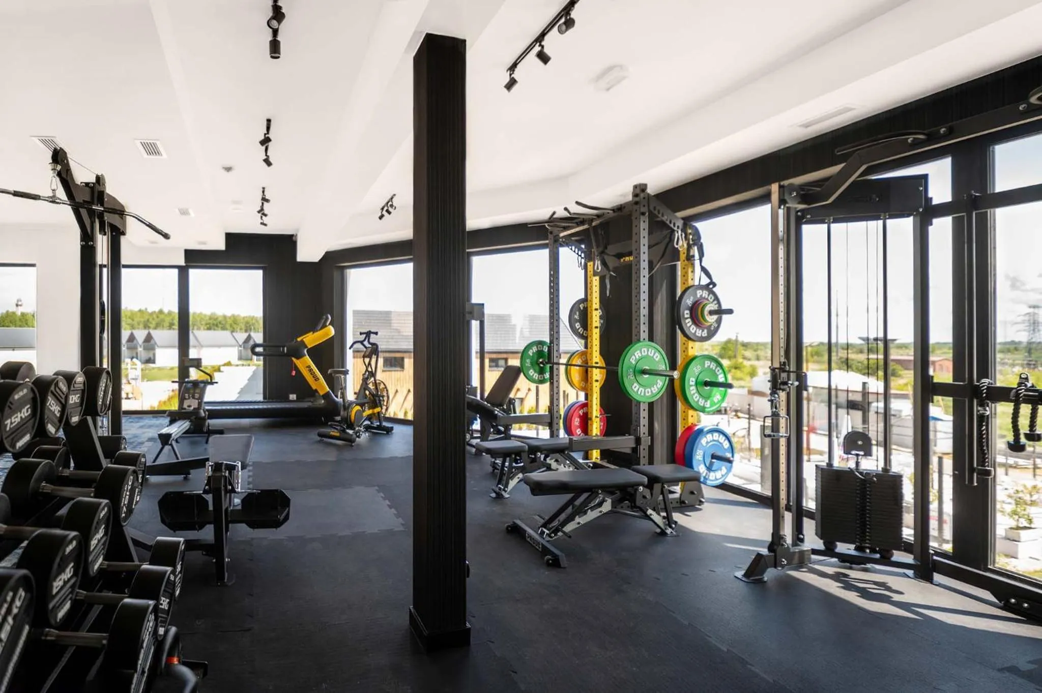 Fitness centre/facilities in Amber Park Spa