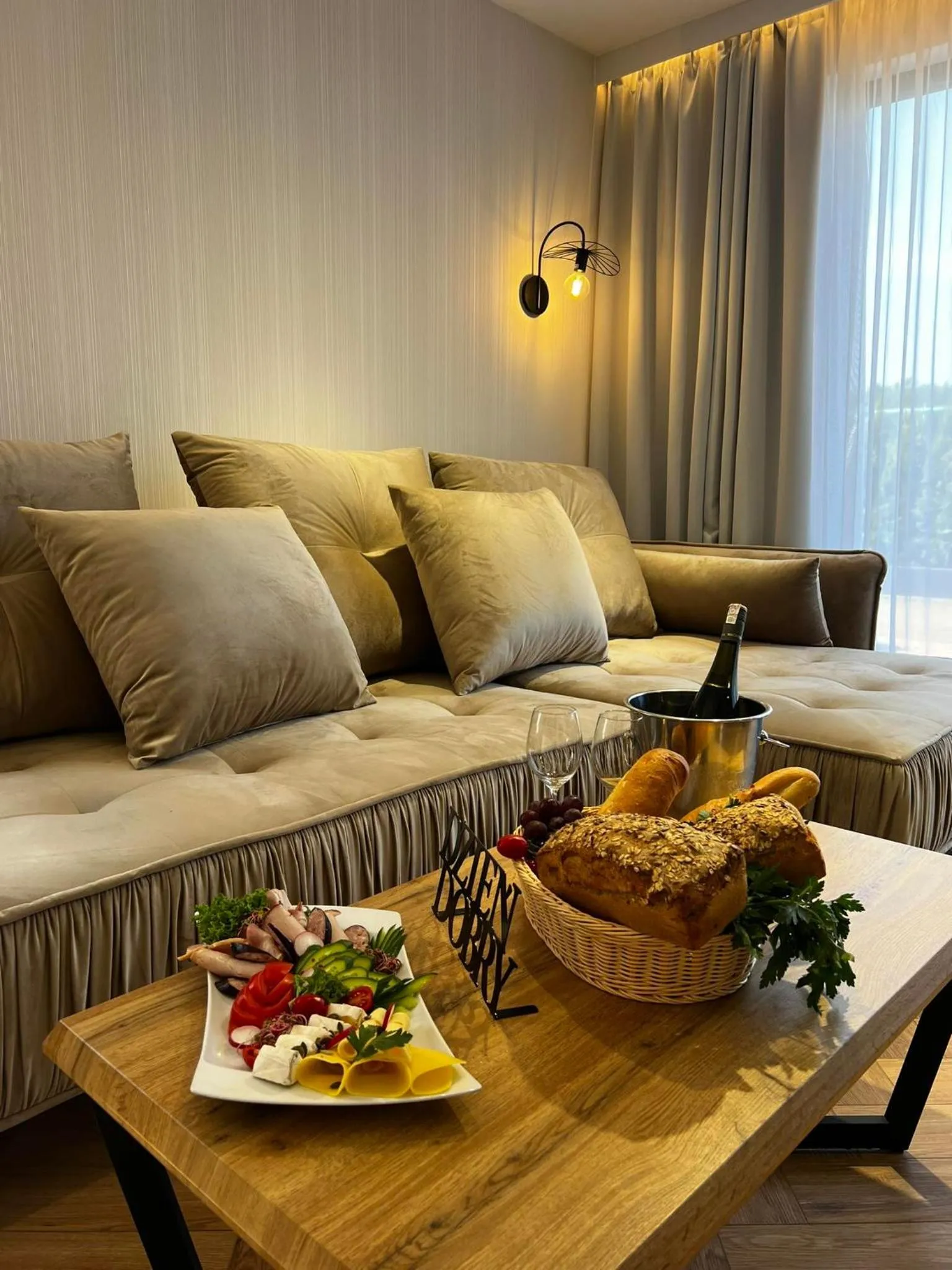 Living room in Amber Park Spa