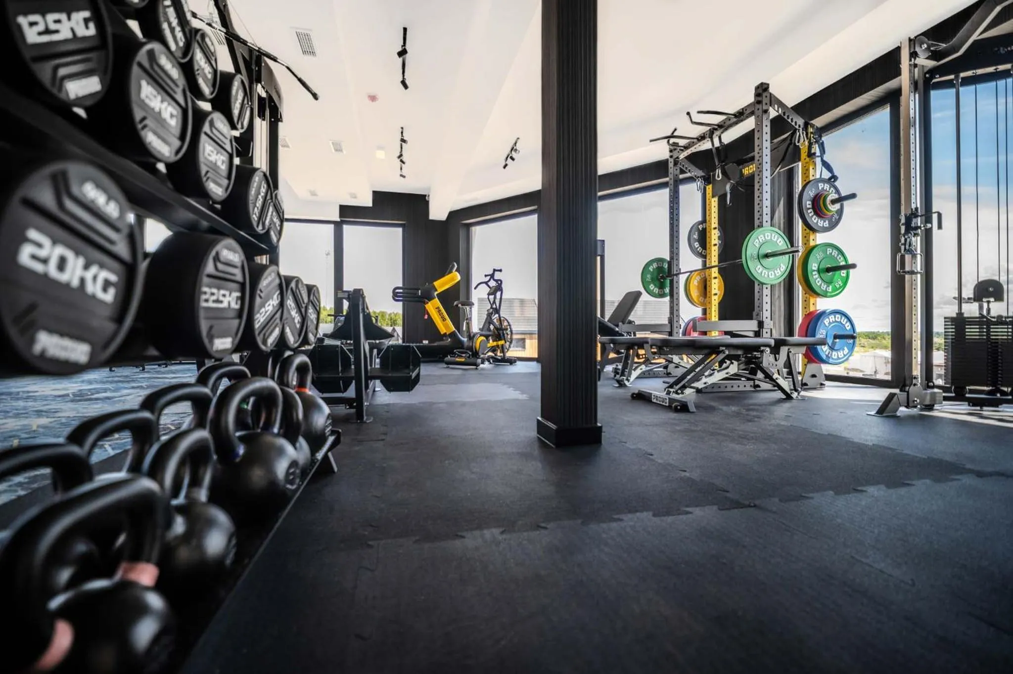 Fitness centre/facilities in Amber Park Spa