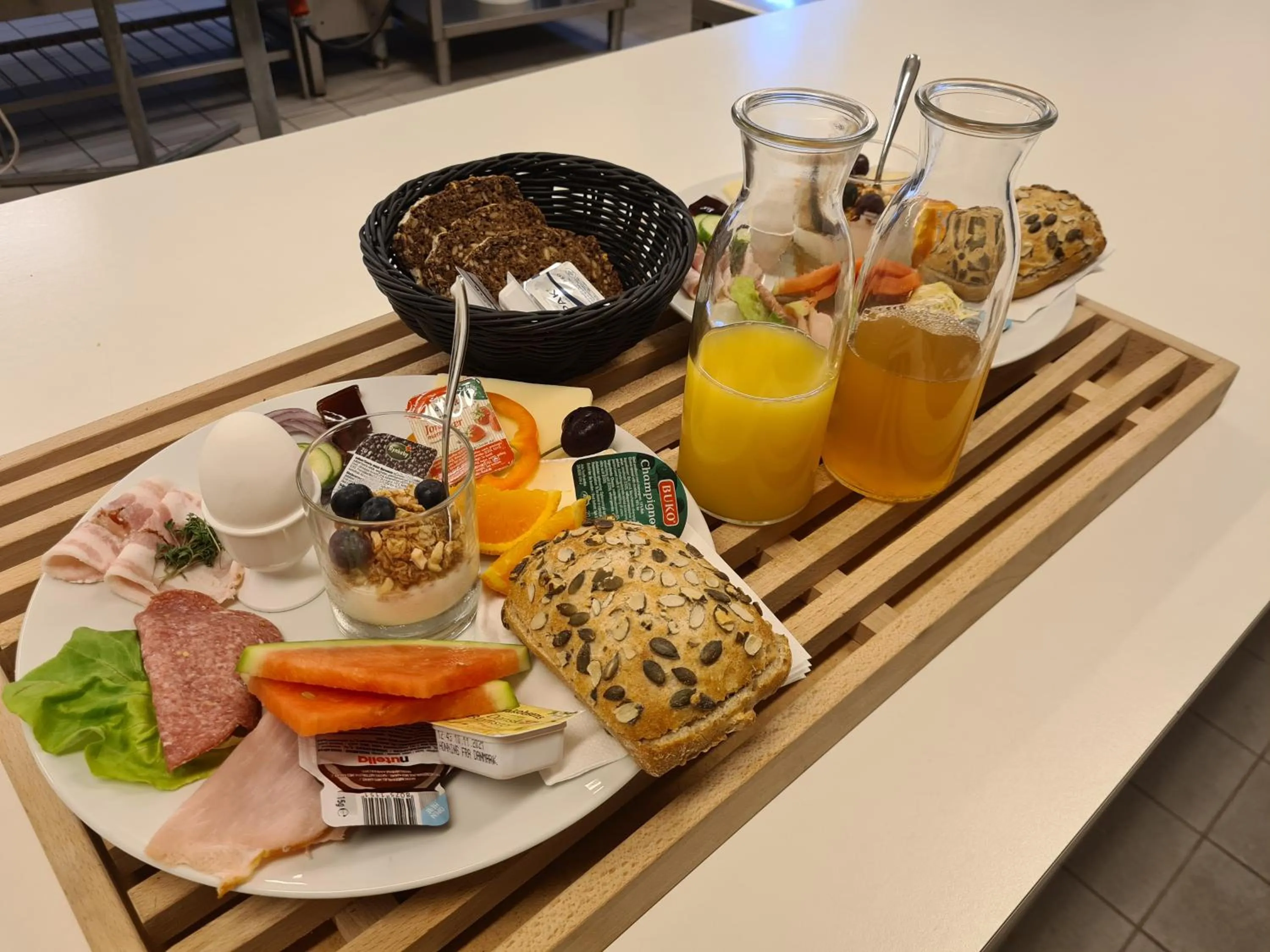 Breakfast in Ansager Hotel og Hytteby