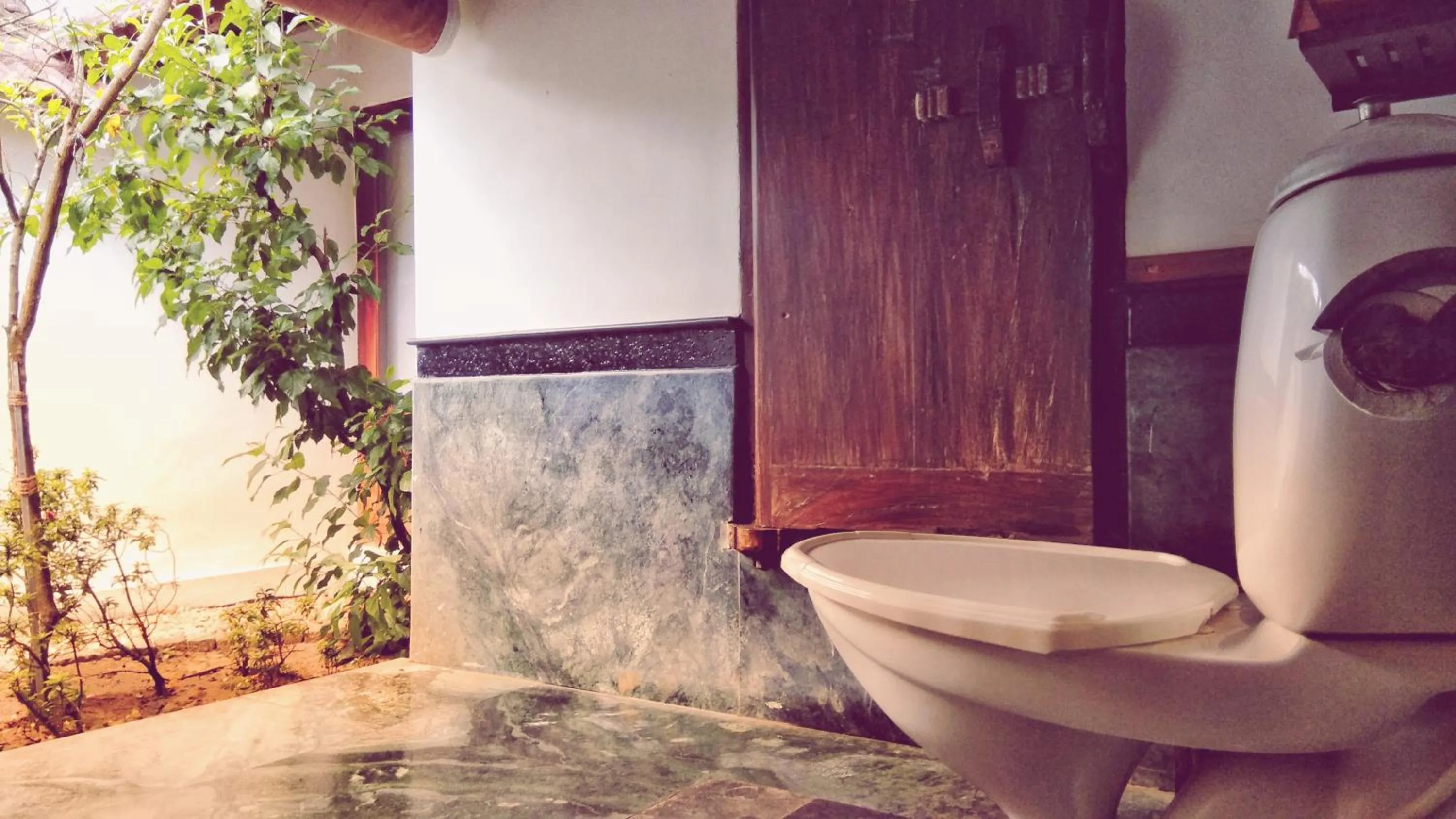 Bathroom in Punnamada Resort