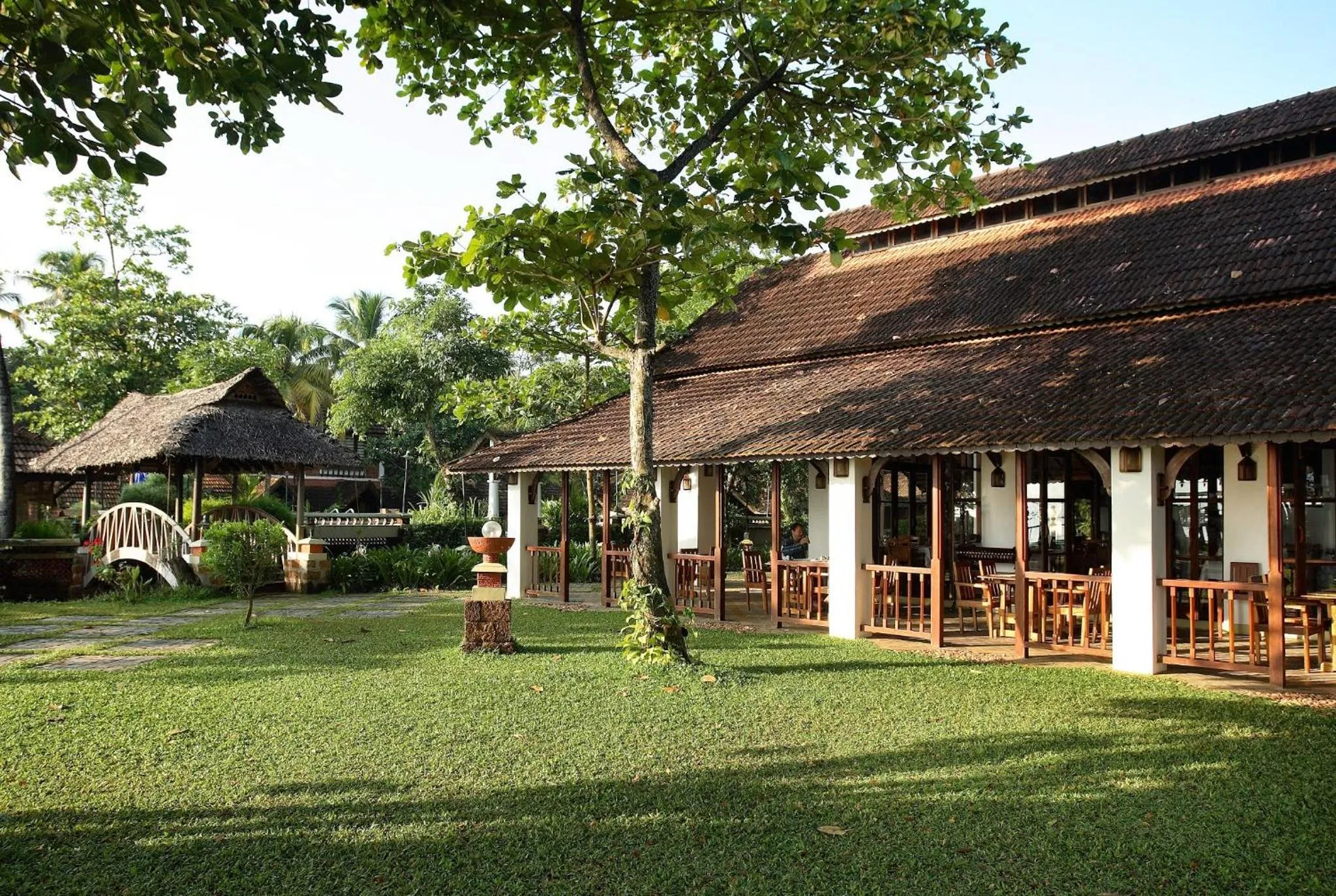 Property building in Punnamada Resort