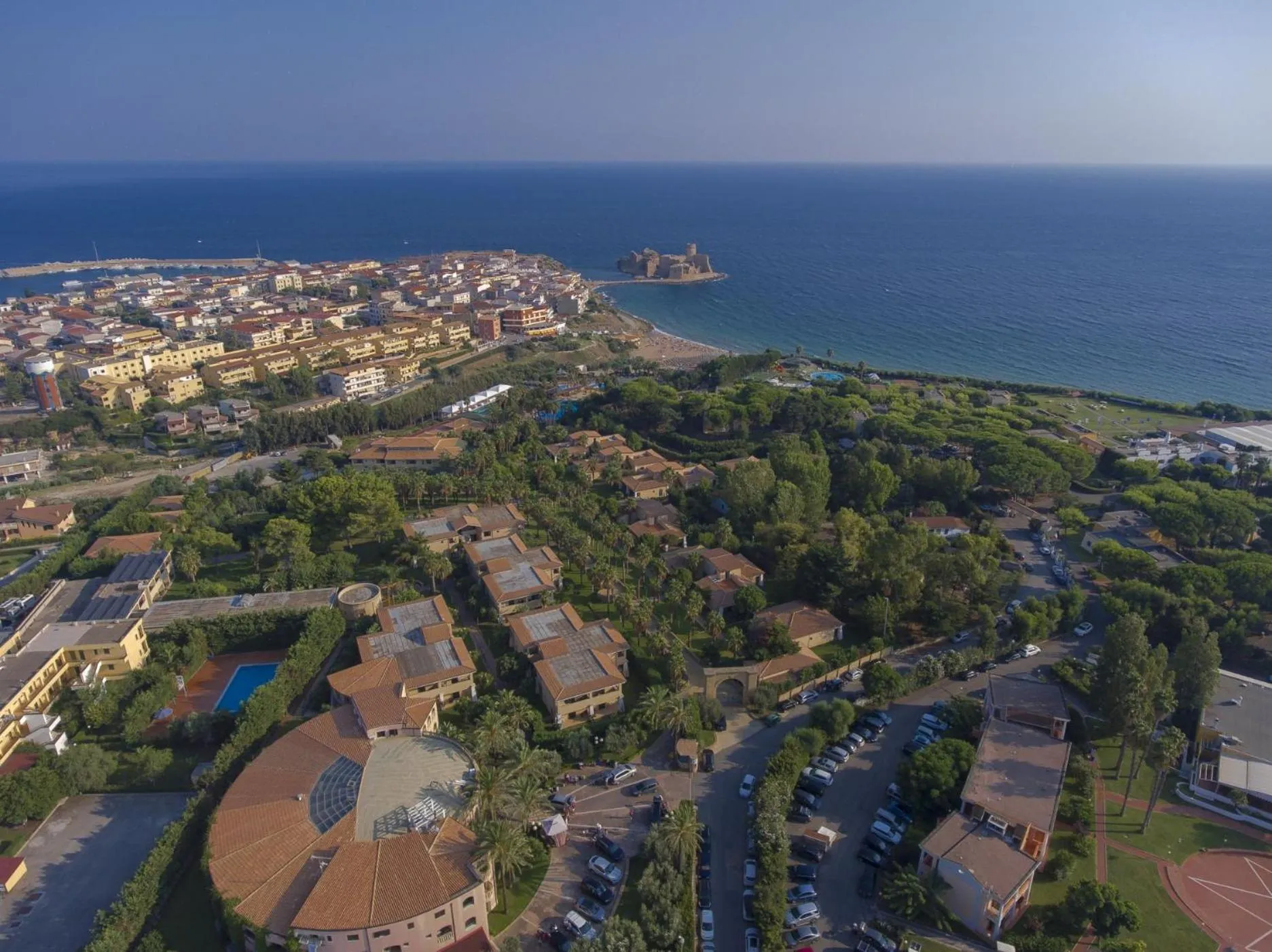 Bird's eye view in TH Le Castella - Baia degli Dei Village