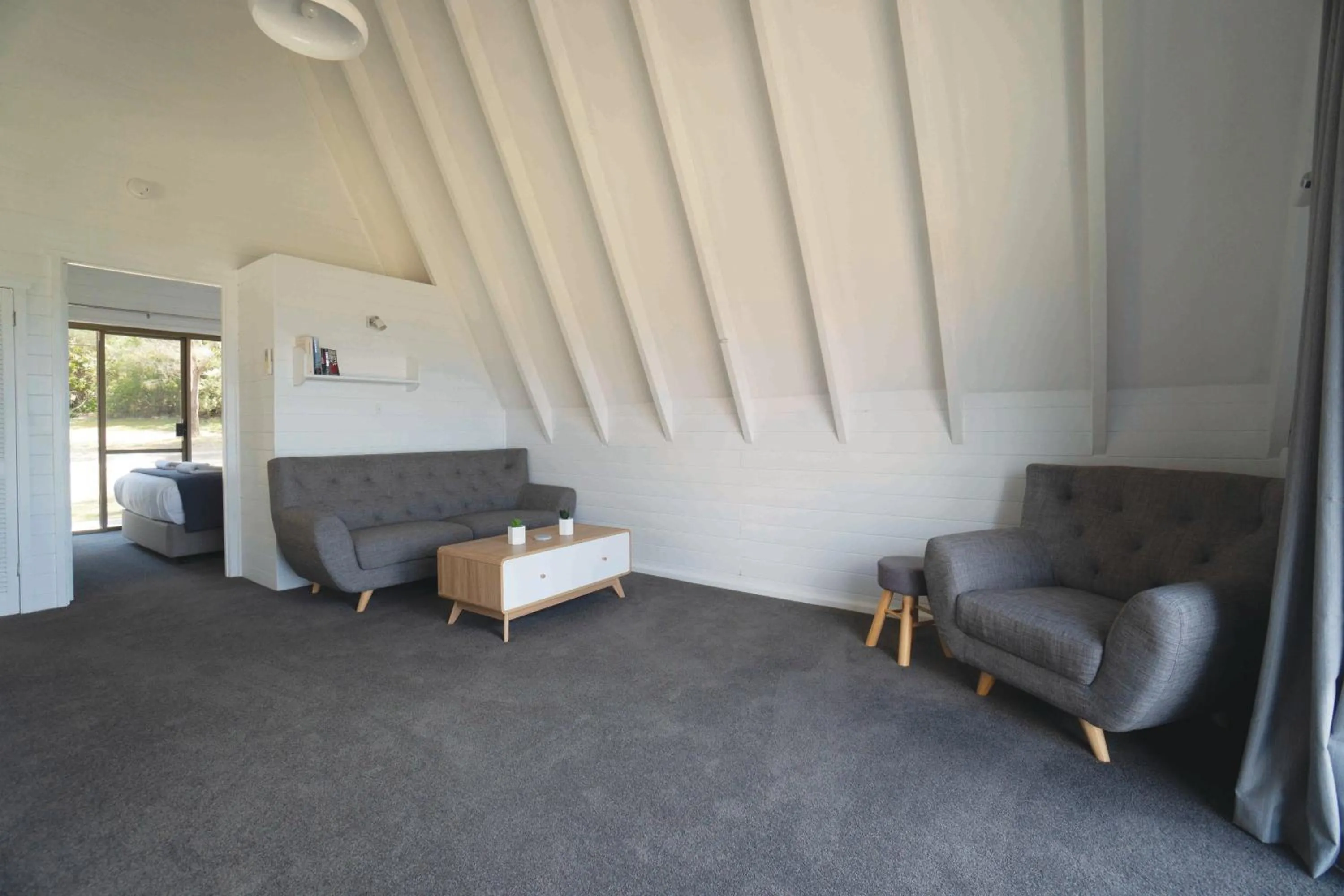 Living room in Bicheno by the Bay