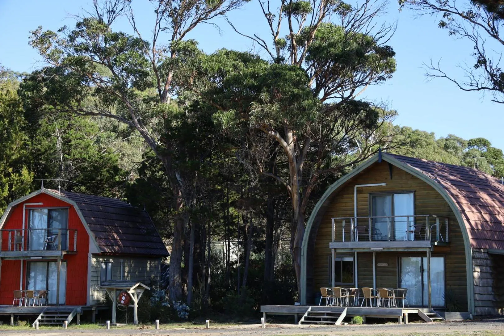 Facade/entrance in Bicheno by the Bay