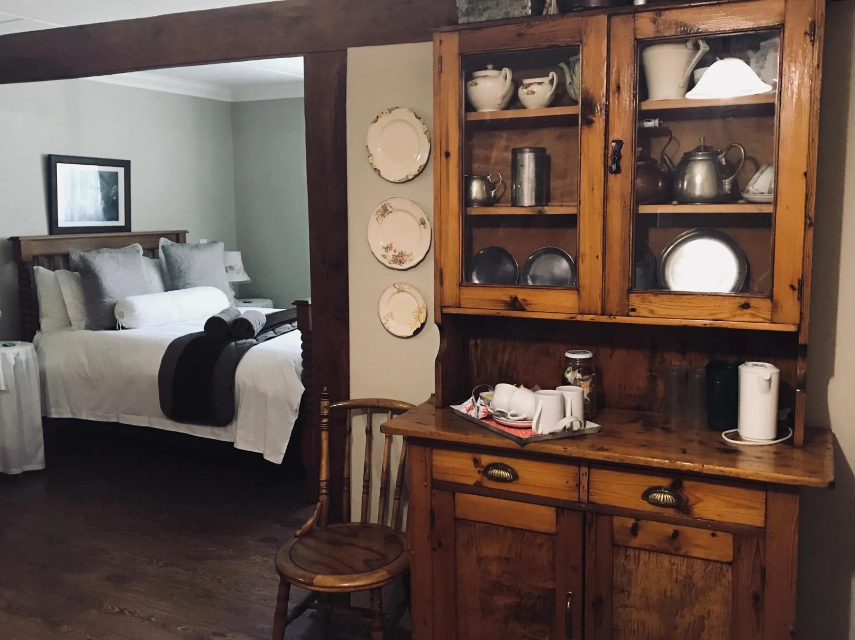 Bed in Makoadi Farms Guesthouse