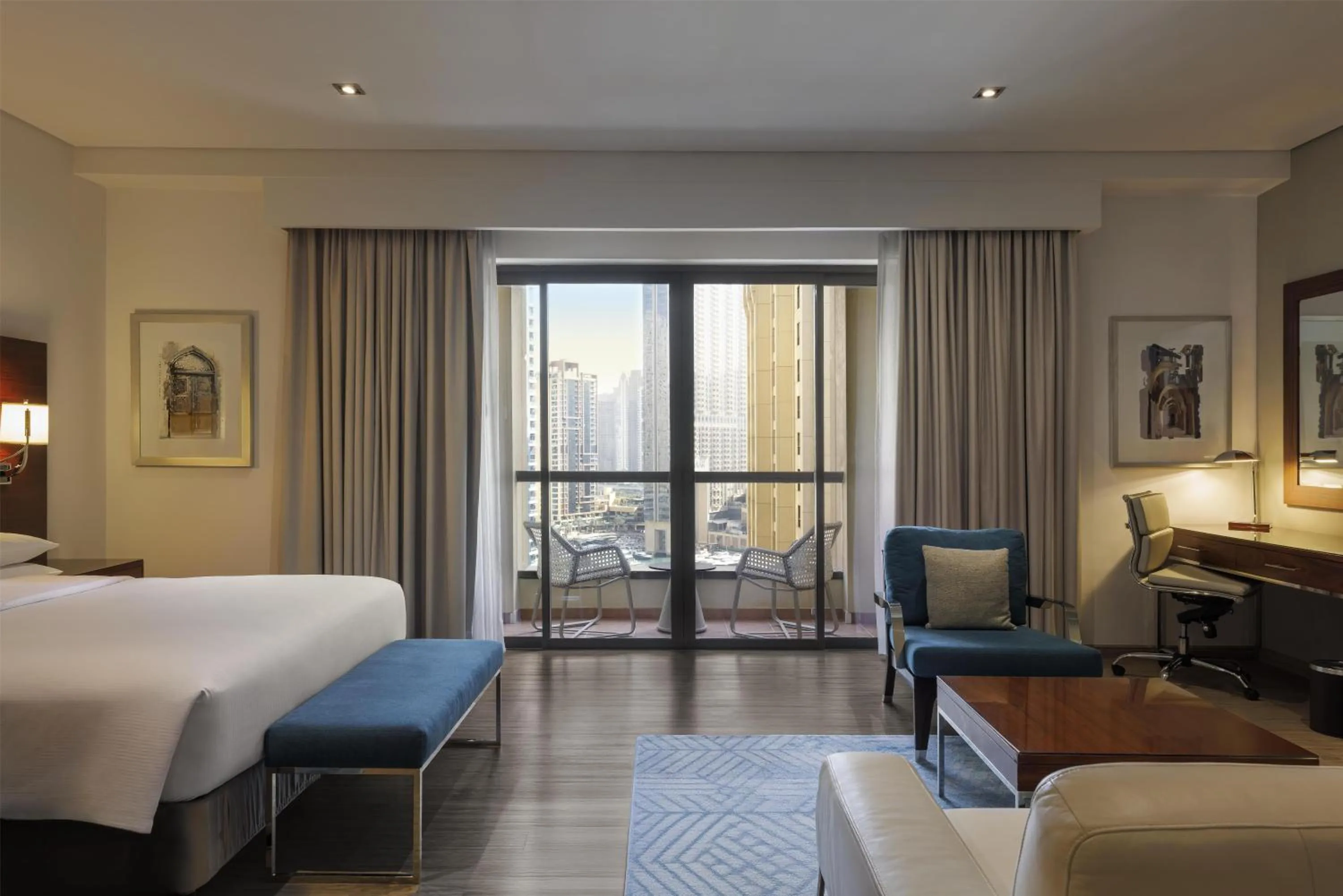 Bed in Hilton Dubai The Walk