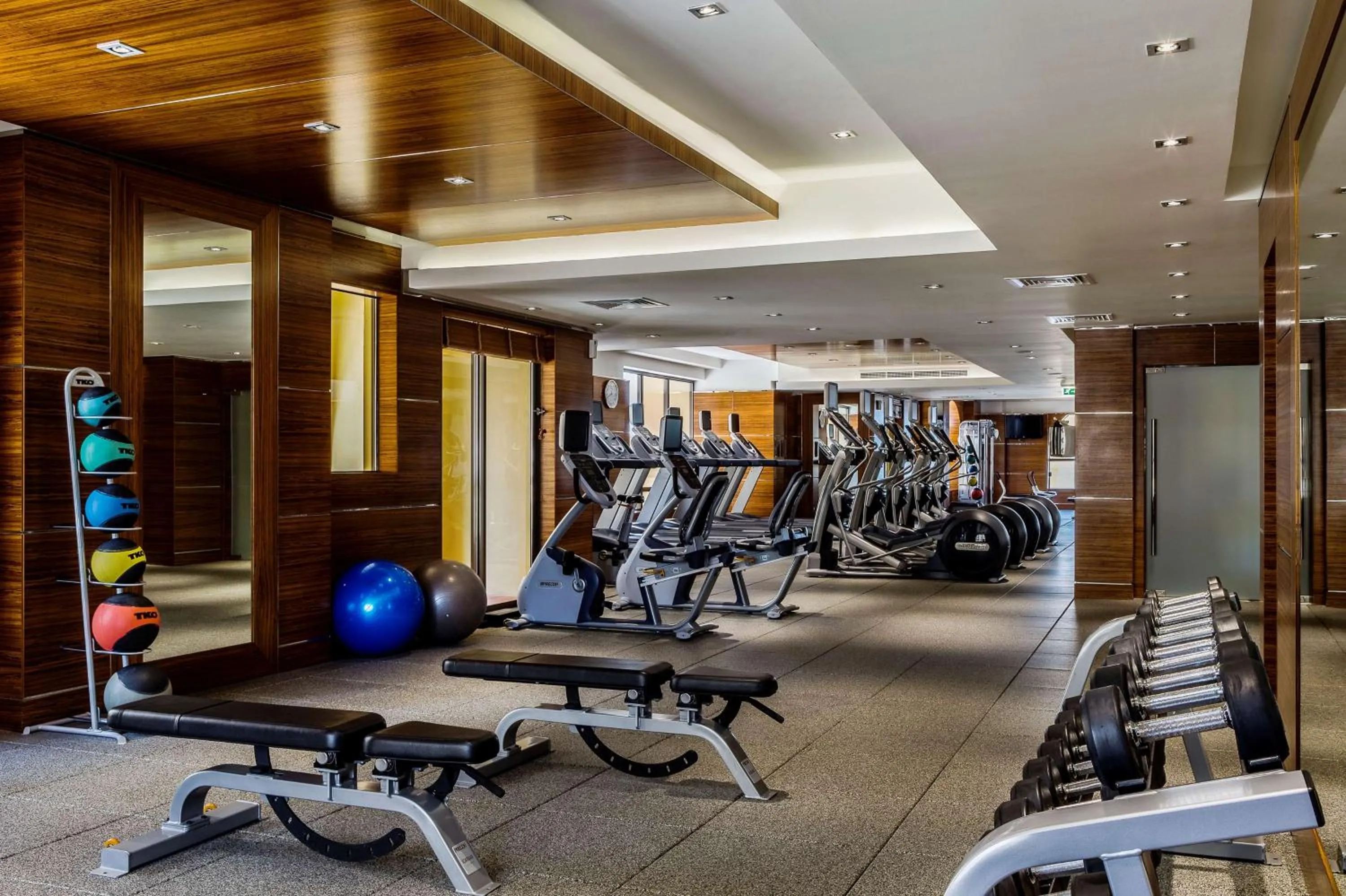 Fitness centre/facilities in Hilton Dubai The Walk