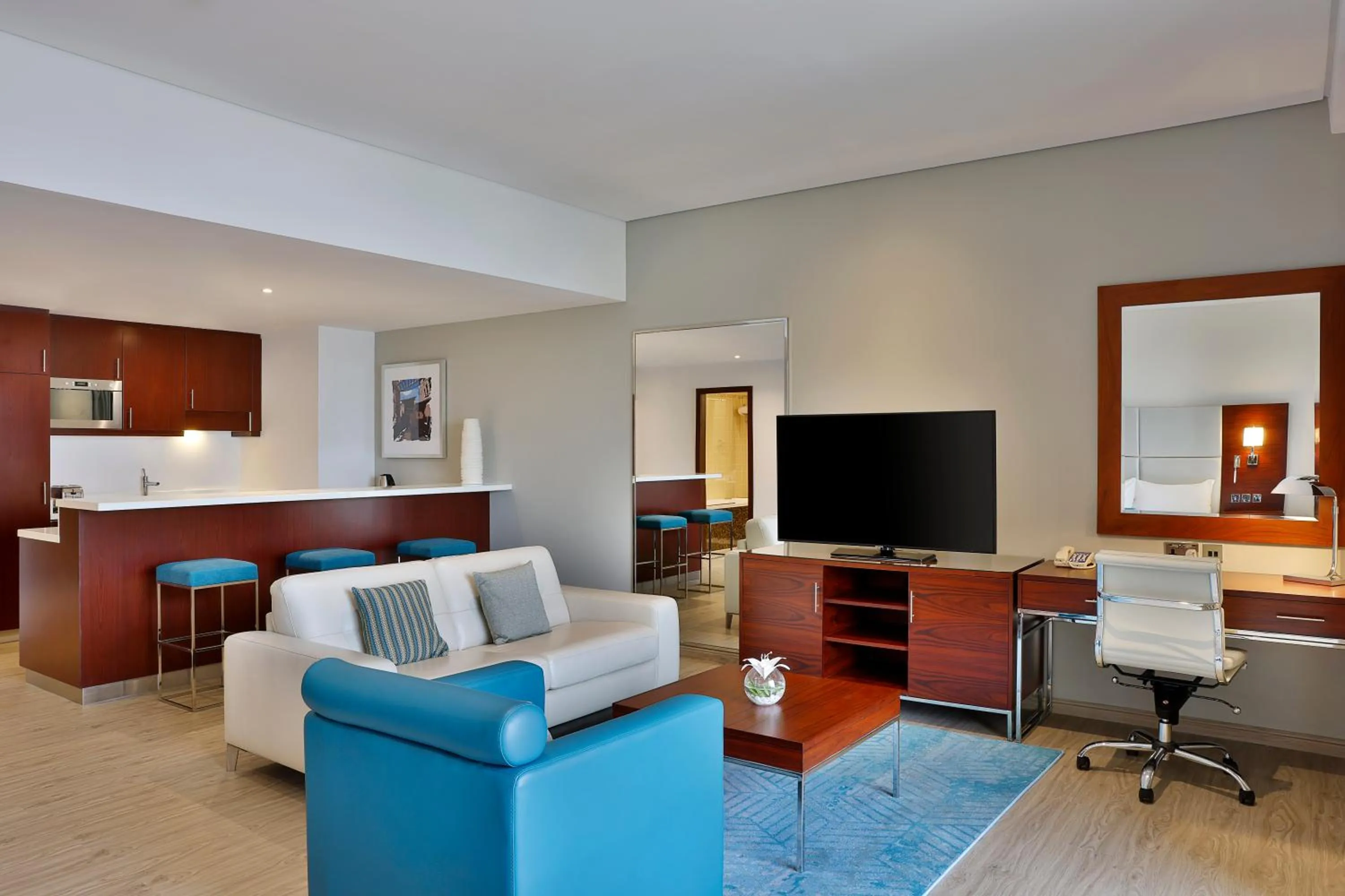 Living room in Hilton Dubai The Walk